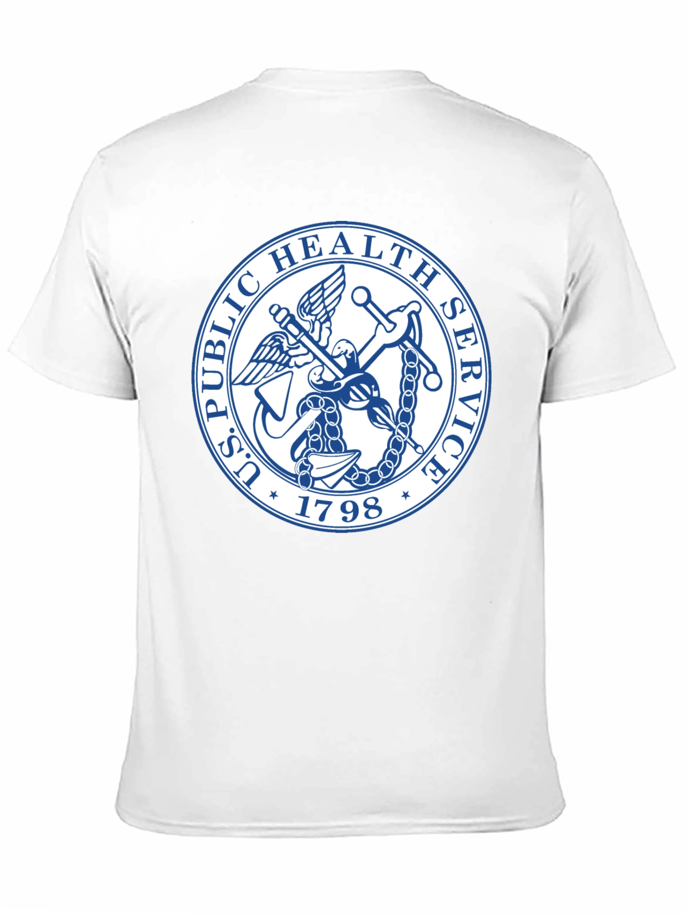 US Public Health Service Seal Black T-Shirt