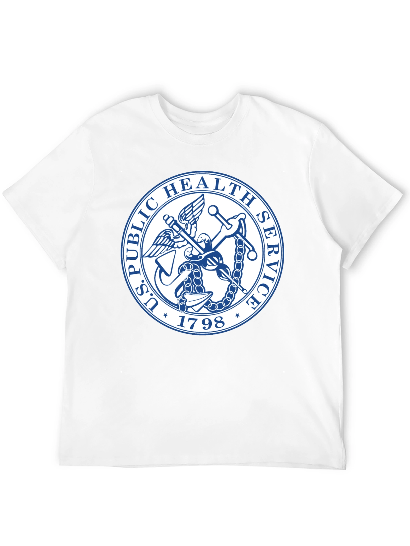 US Public Health Service Seal Black T-Shirt