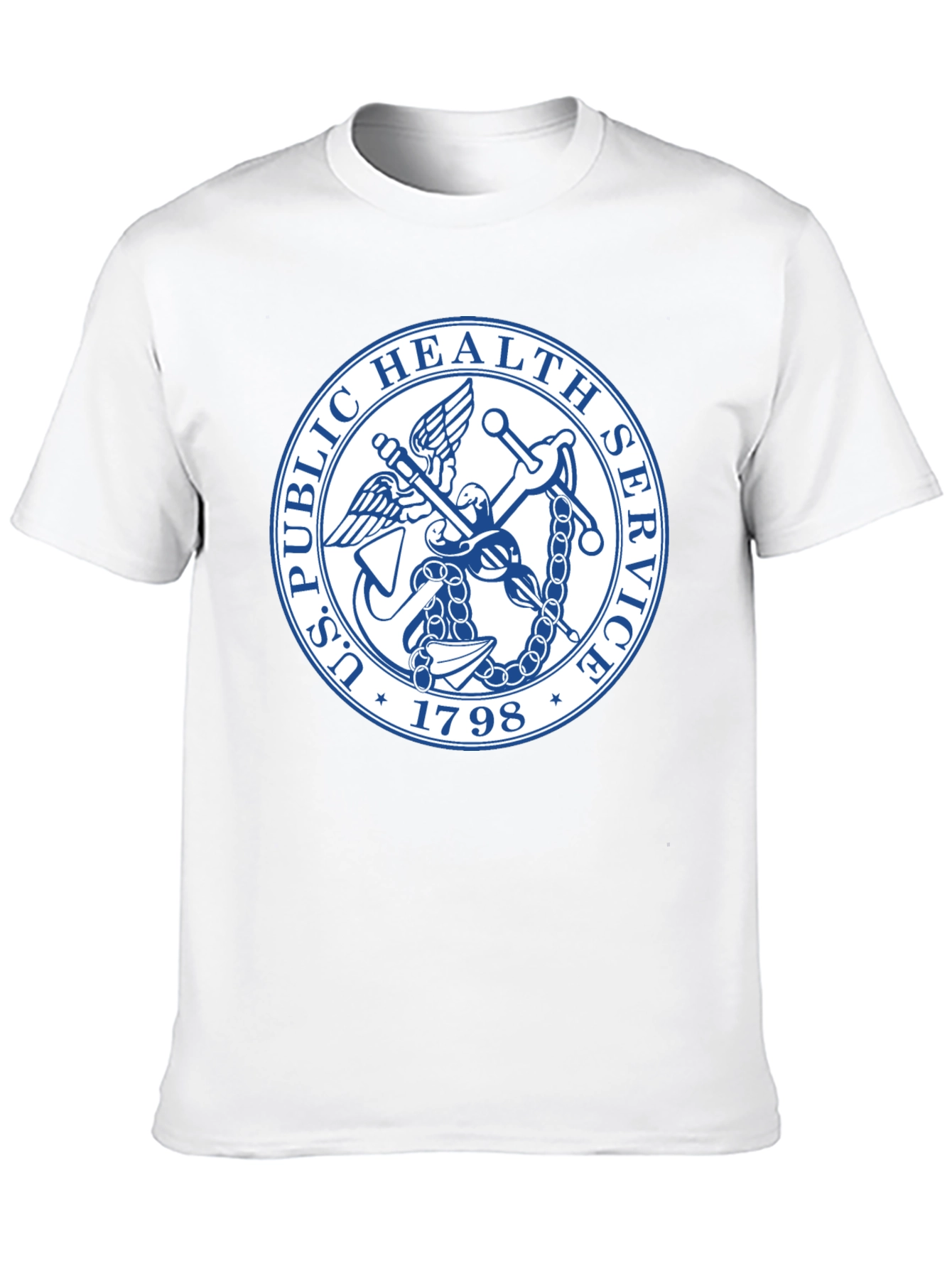 US Public Health Service Seal Black T-Shirt