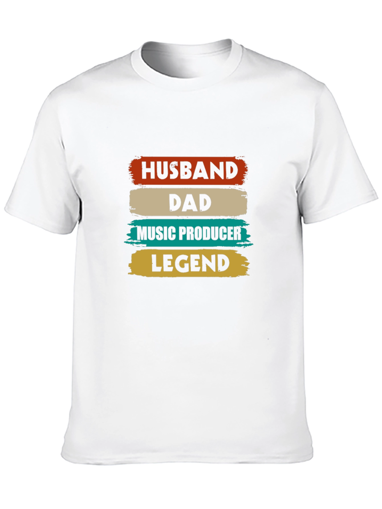 Husband Dad Music Producer Legend T-Shirt