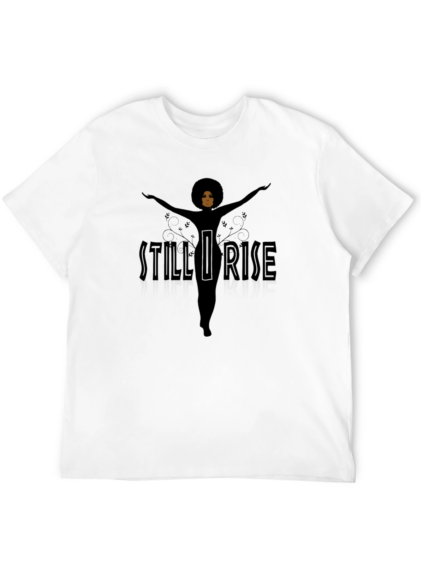 Still I Rise Graphic Black T-Shirt