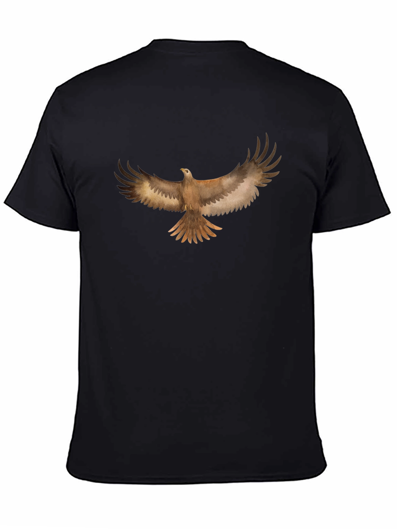 Eagle Graphic Tee - Stylish Mens Black T-Shirt