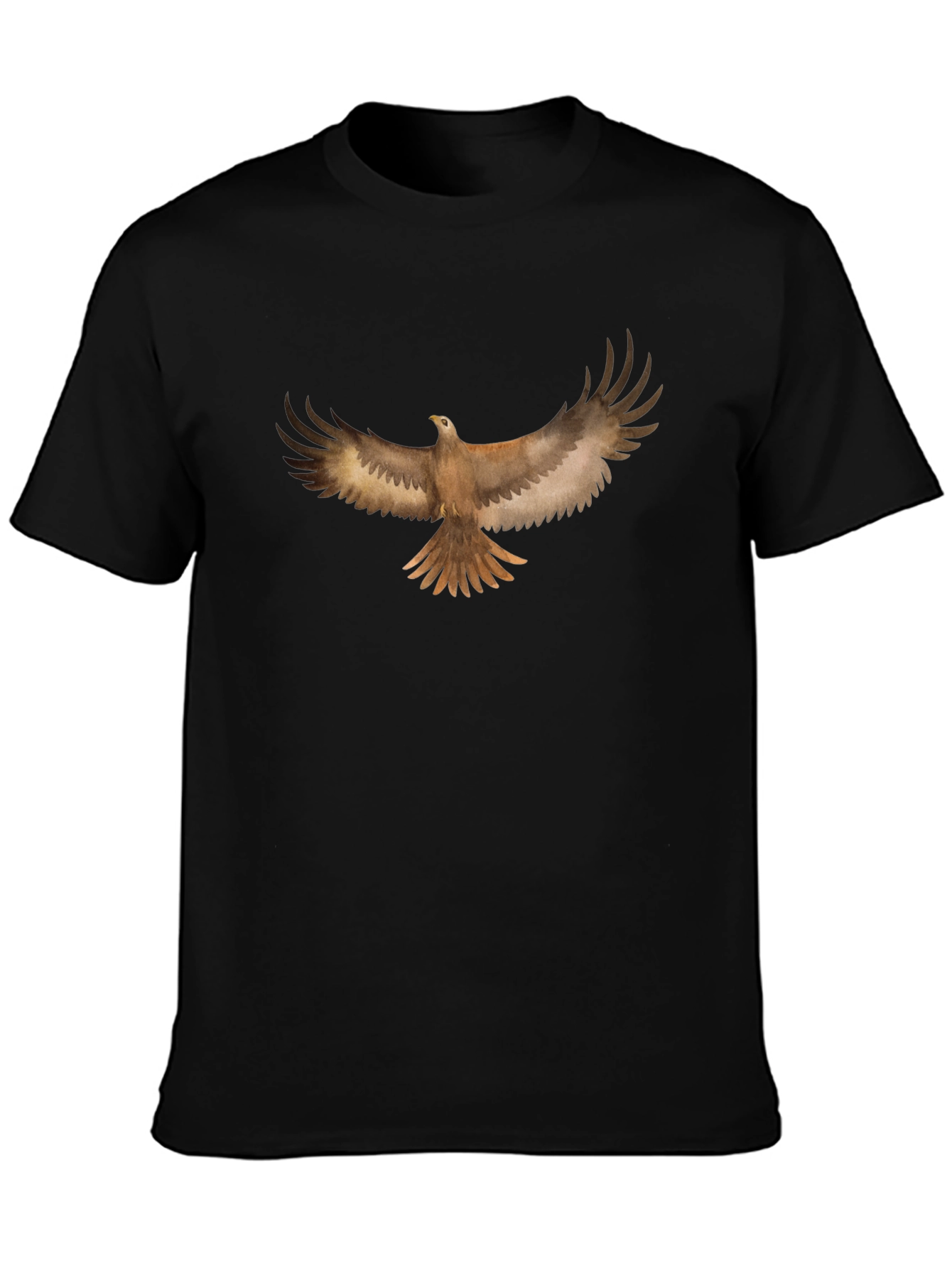 Eagle Graphic Tee - Stylish Mens Black T-Shirt
