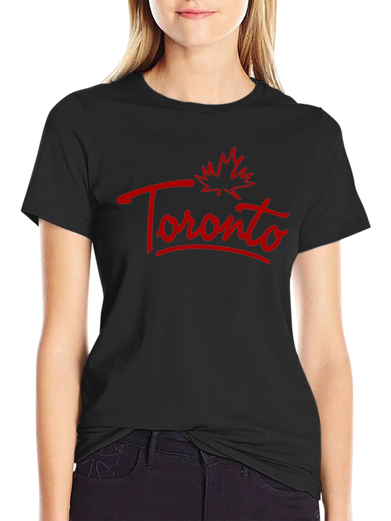 Toronto Maple Leaf Graphic T-Shirt - Black