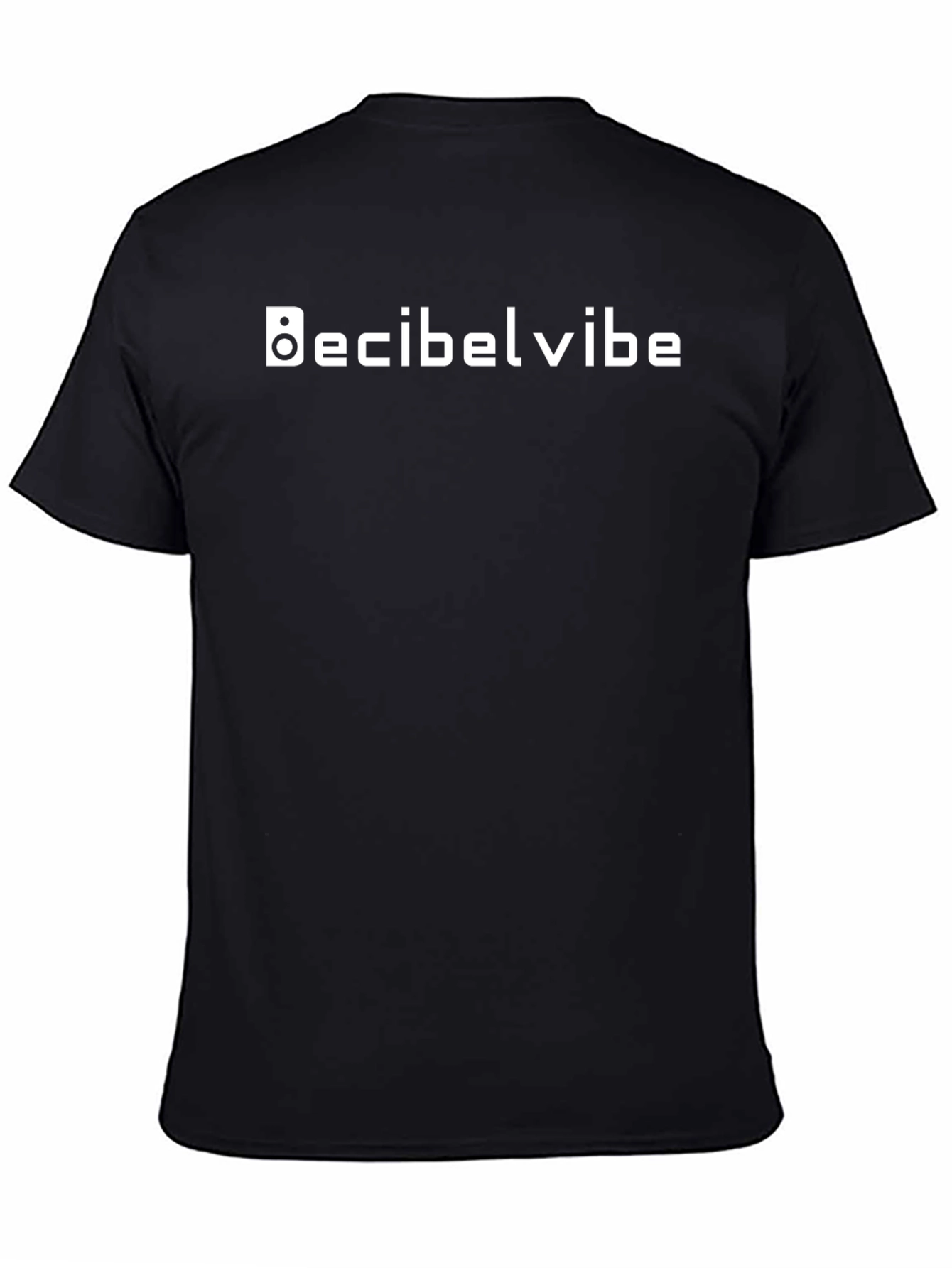 Decibel Vibe Black T-Shirt - Stylish Graphic Tee
