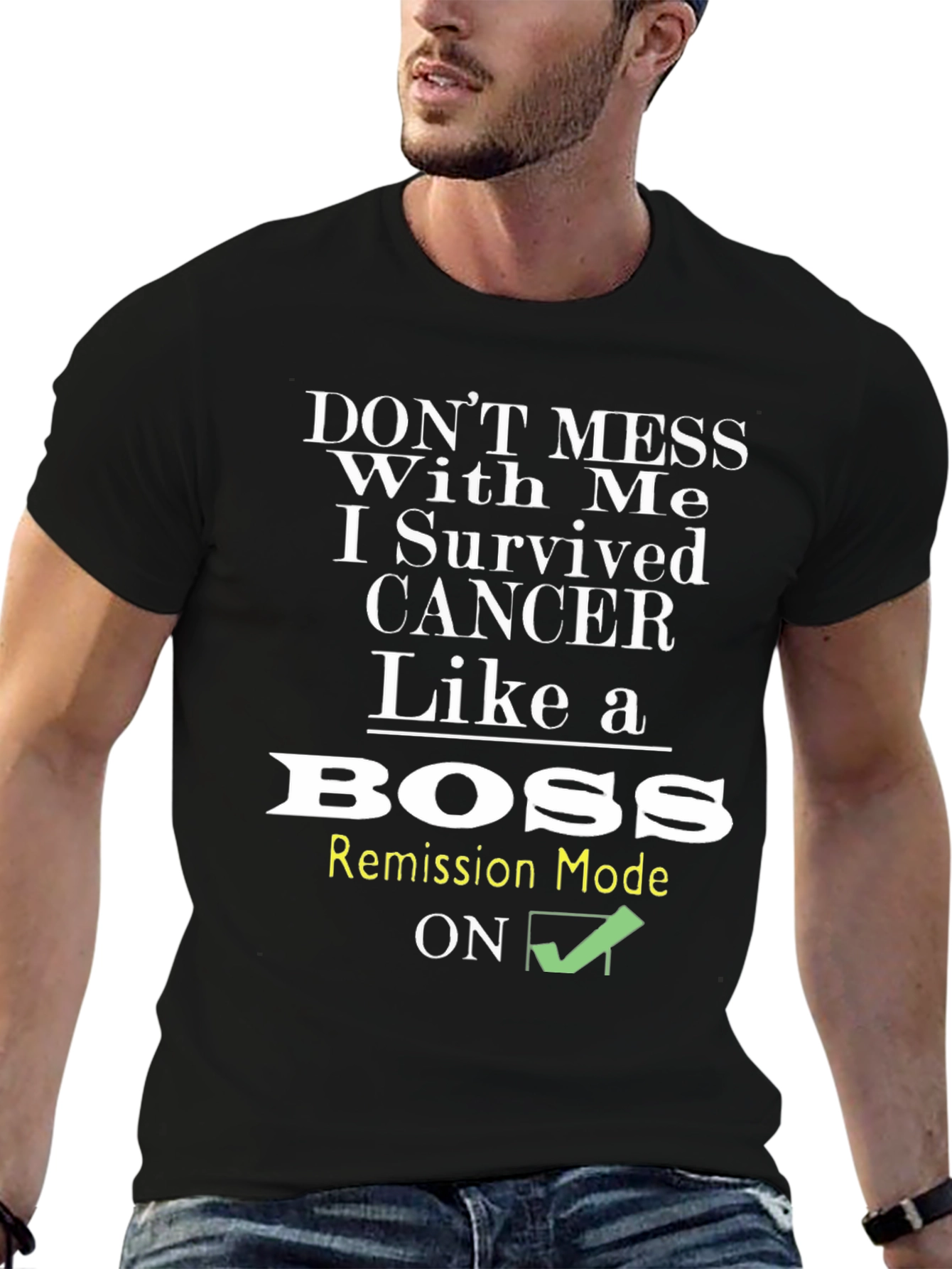 Cancer Survivor T-Shirt - Like a Boss