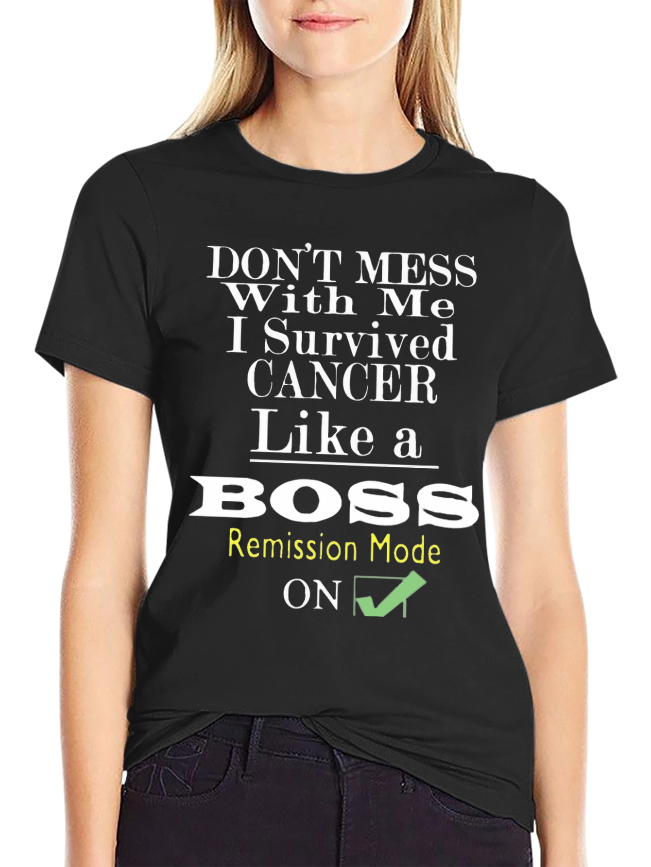 Cancer Survivor T-Shirt - Like a Boss