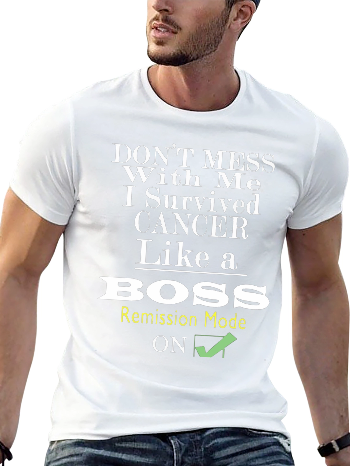 Cancer Survivor T-Shirt - Like a Boss