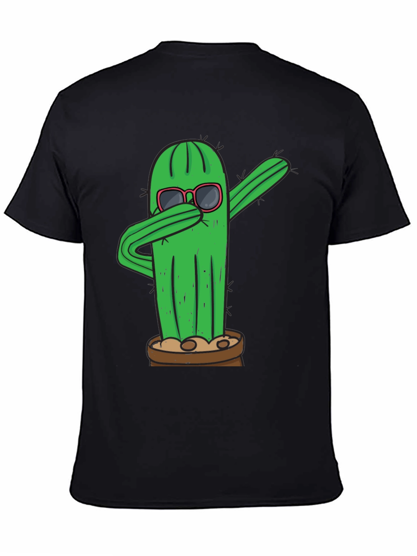 Dabbing Cactus T-Shirt - Funny Plant Tee