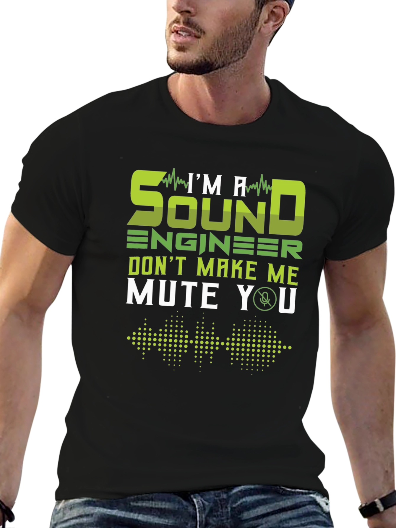 Sound Engineer T-Shirt - Mute You Funny Tee
