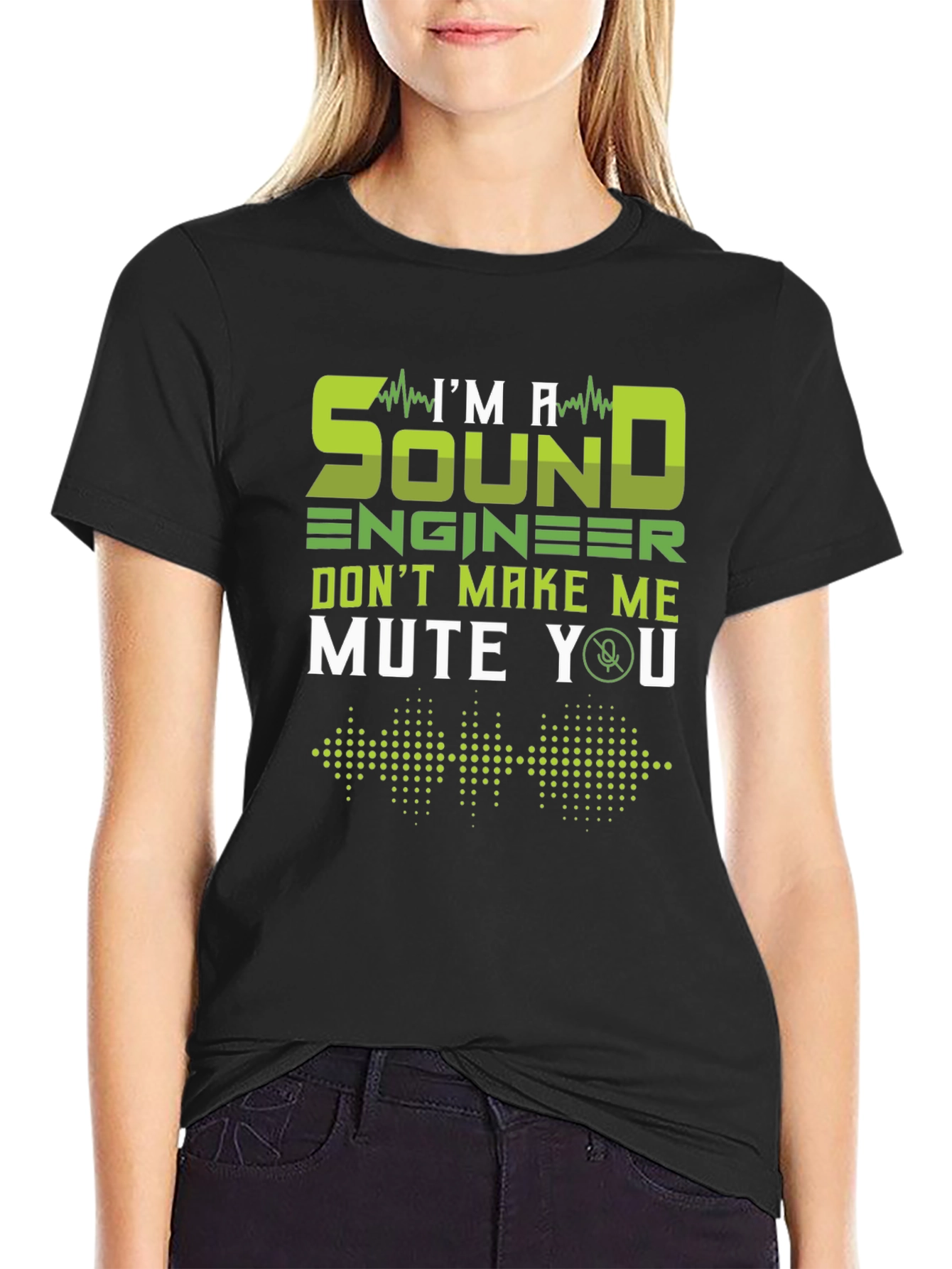 Sound Engineer T-Shirt - Mute You Funny Tee