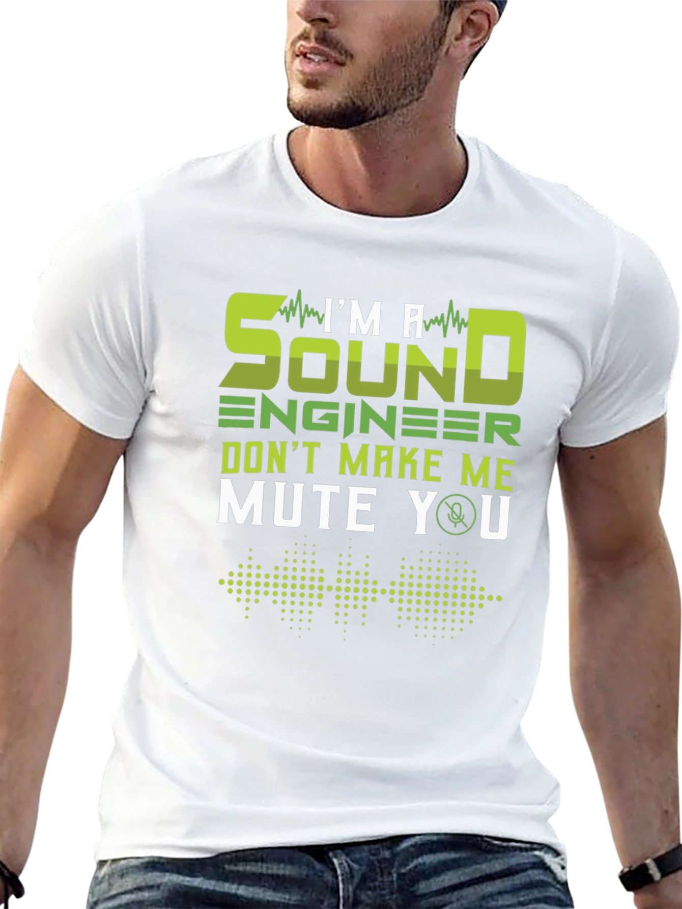 Sound Engineer T-Shirt - Mute You Funny Tee