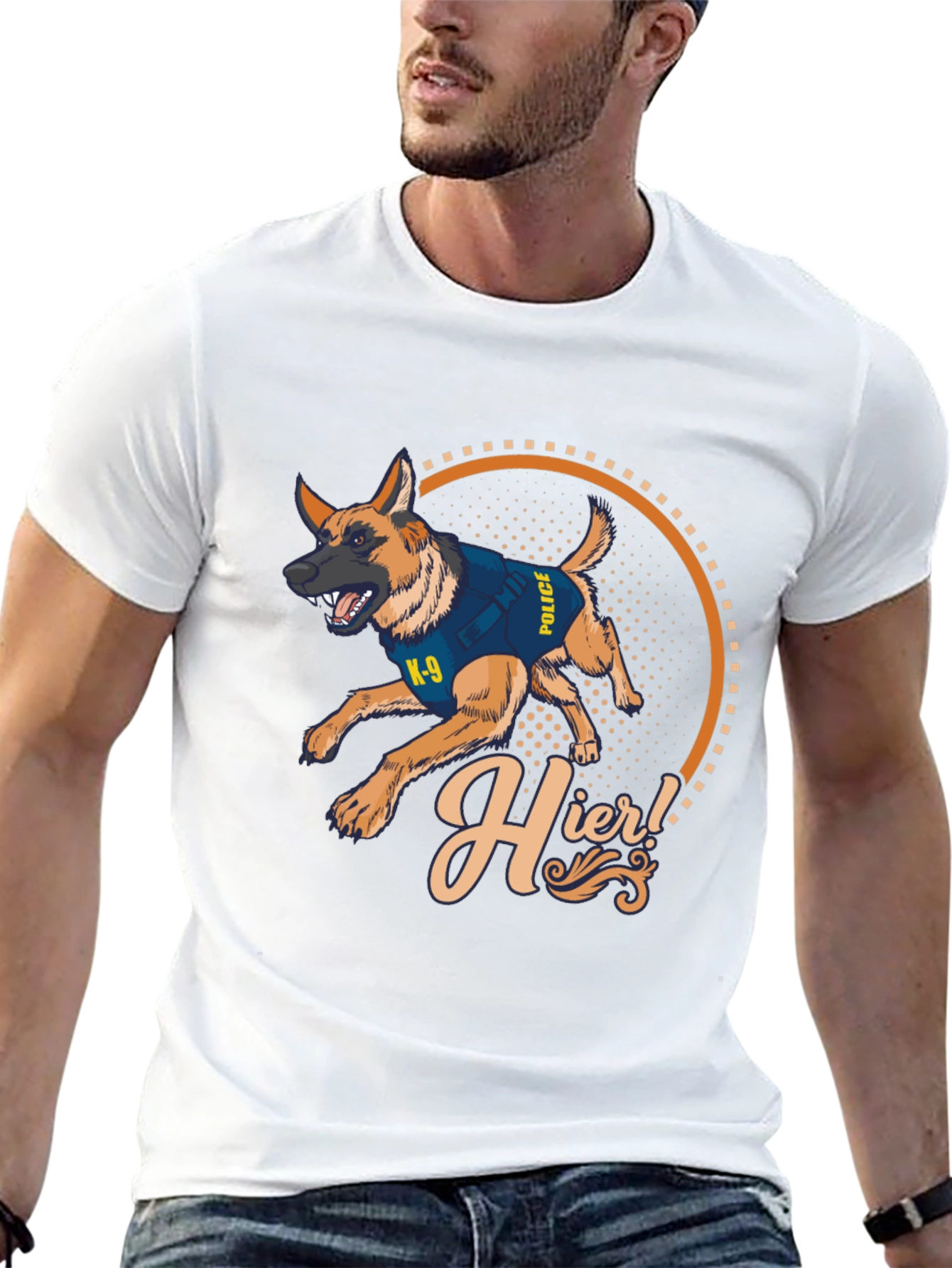Police K-9 German Shepherd T-Shirt
