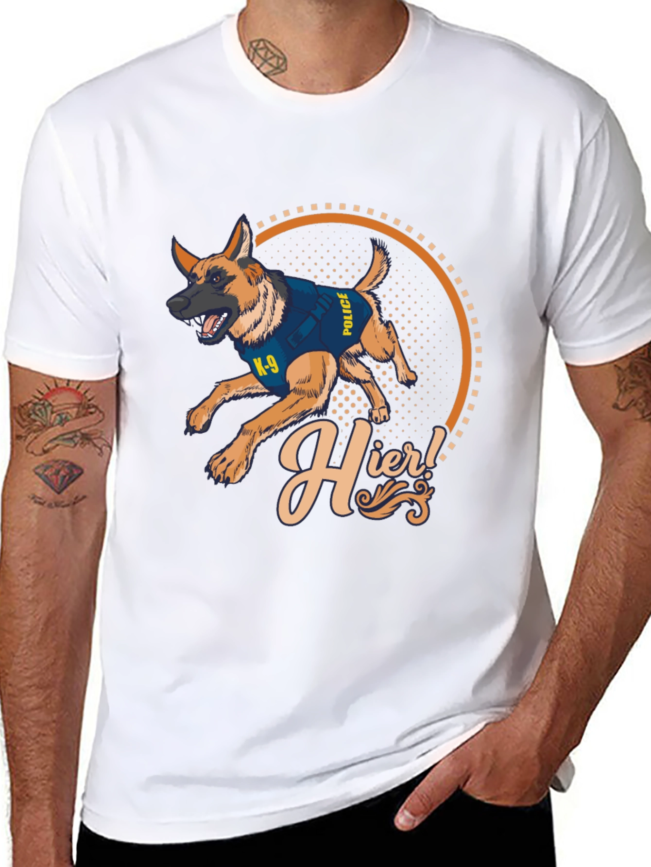 Police K-9 German Shepherd T-Shirt