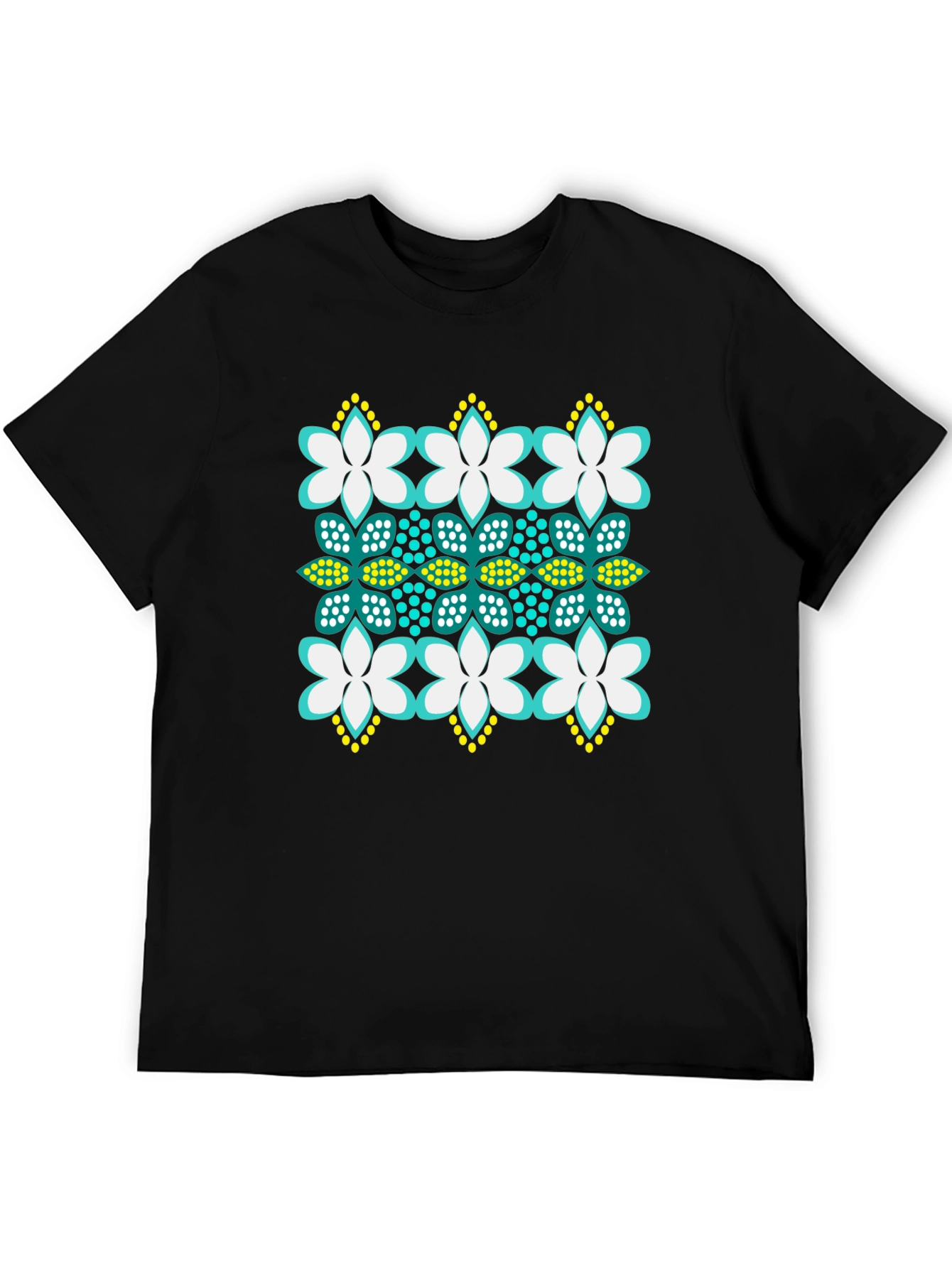 Floral Pattern T-Shirt