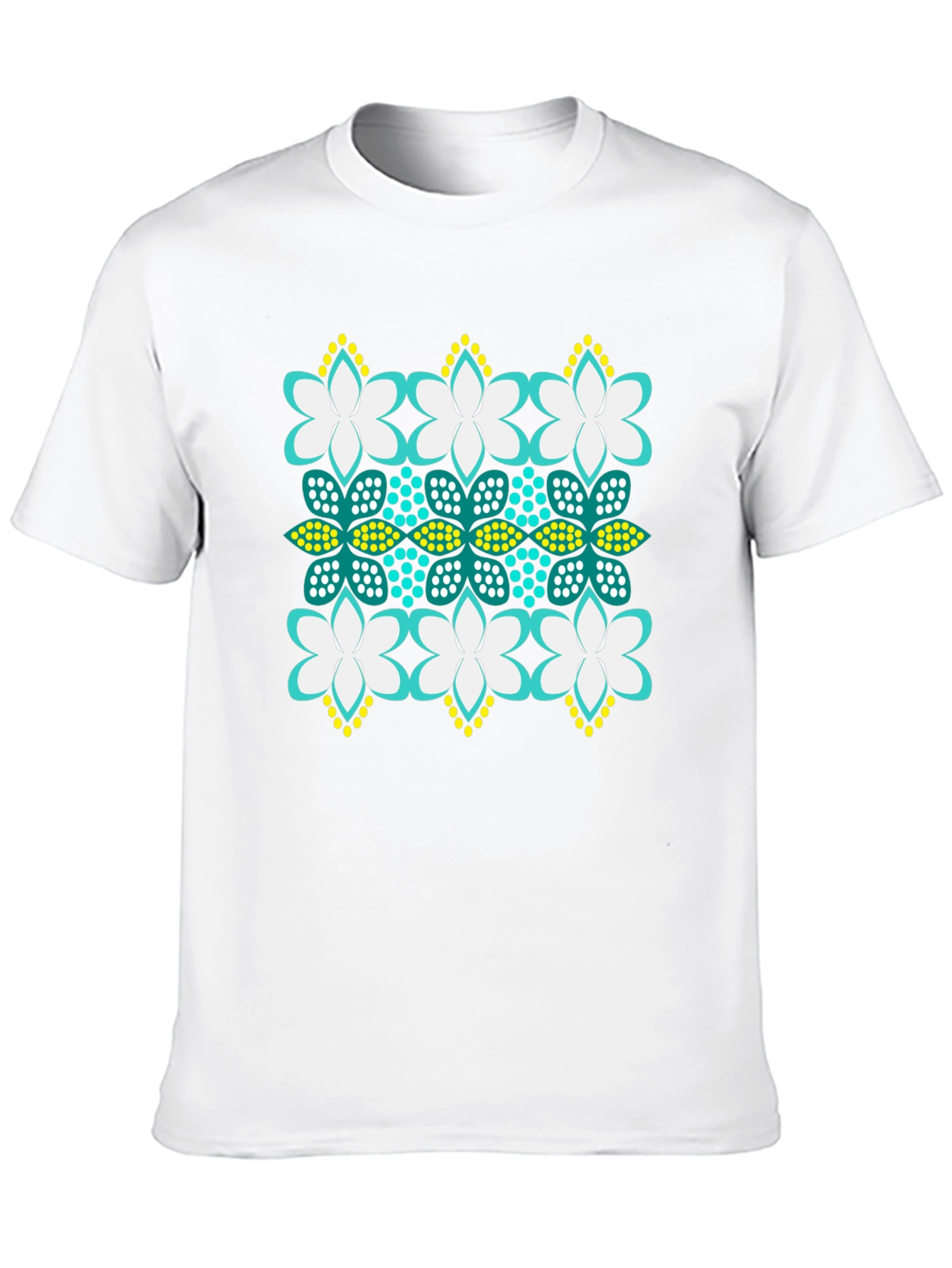 Floral Pattern T-Shirt
