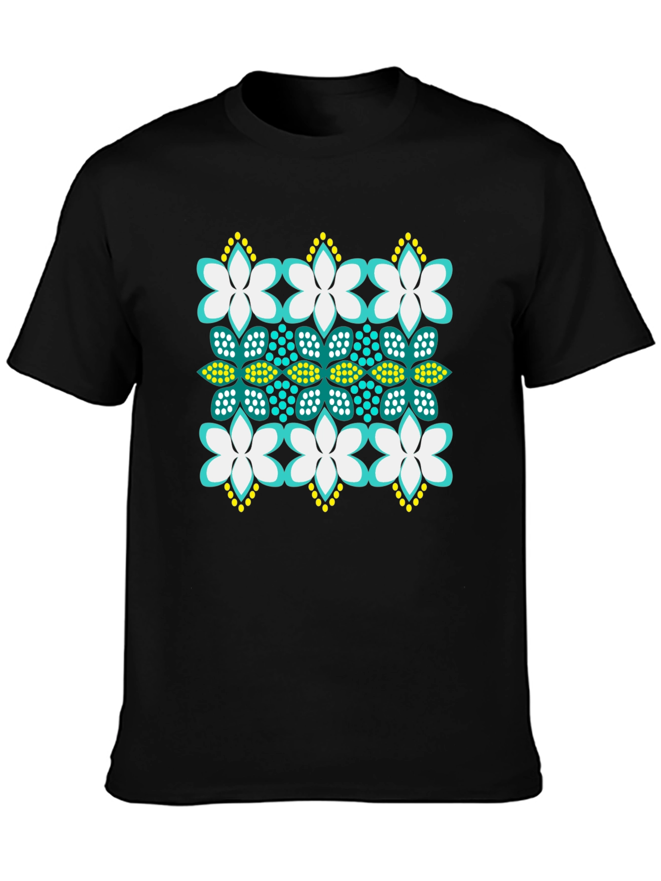 Floral Pattern T-Shirt