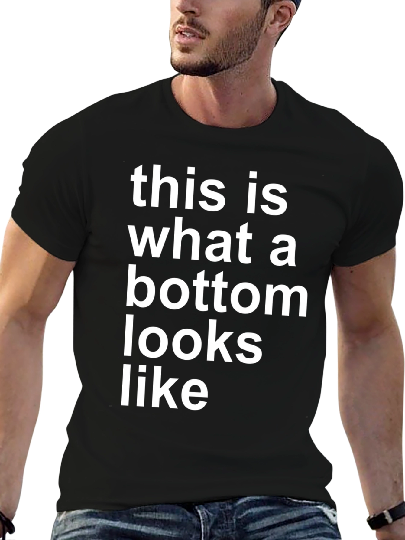 Bottom T-Shirt - Funny Humor Slogan Tee