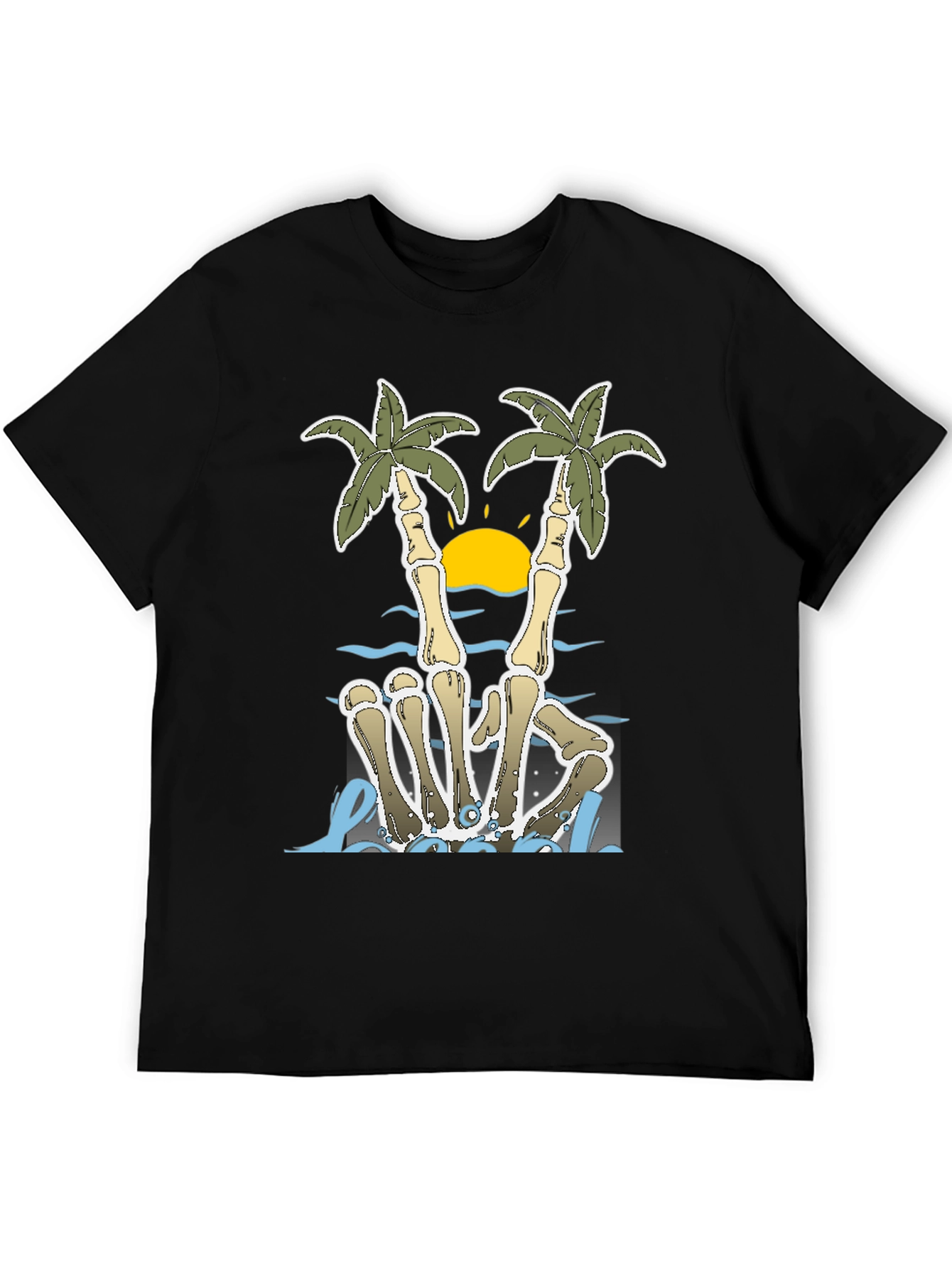 Skeleton Palm Tree T-Shirt