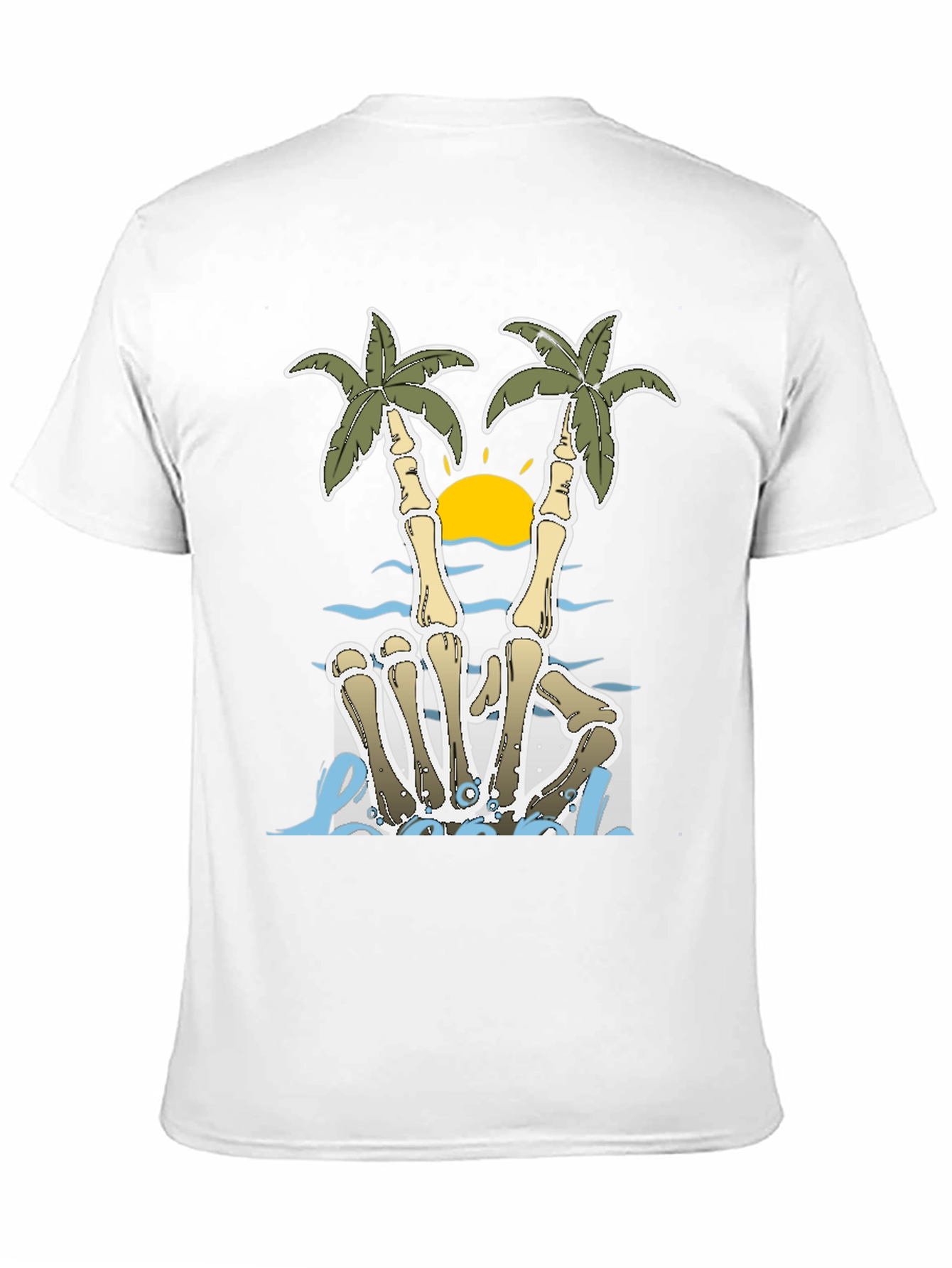 Skeleton Palm Tree T-Shirt