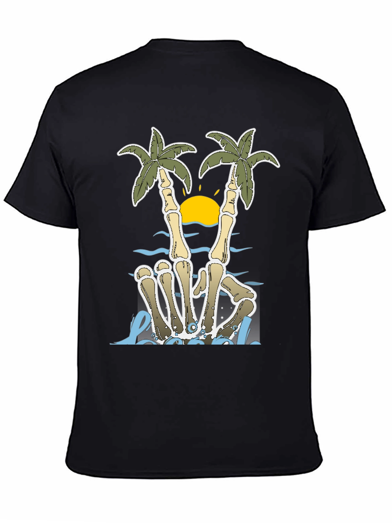 Skeleton Palm Tree T-Shirt