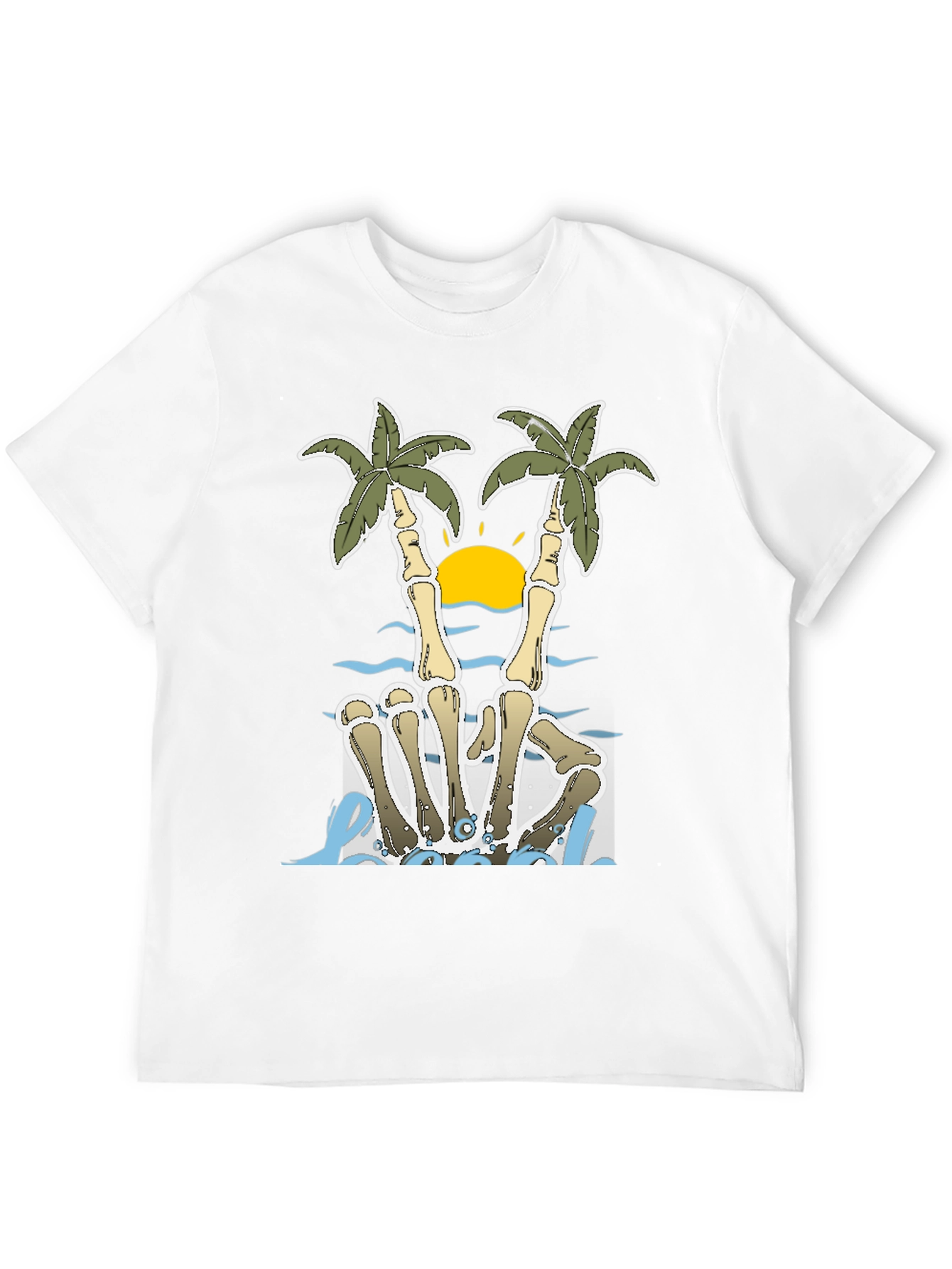 Skeleton Palm Tree T-Shirt