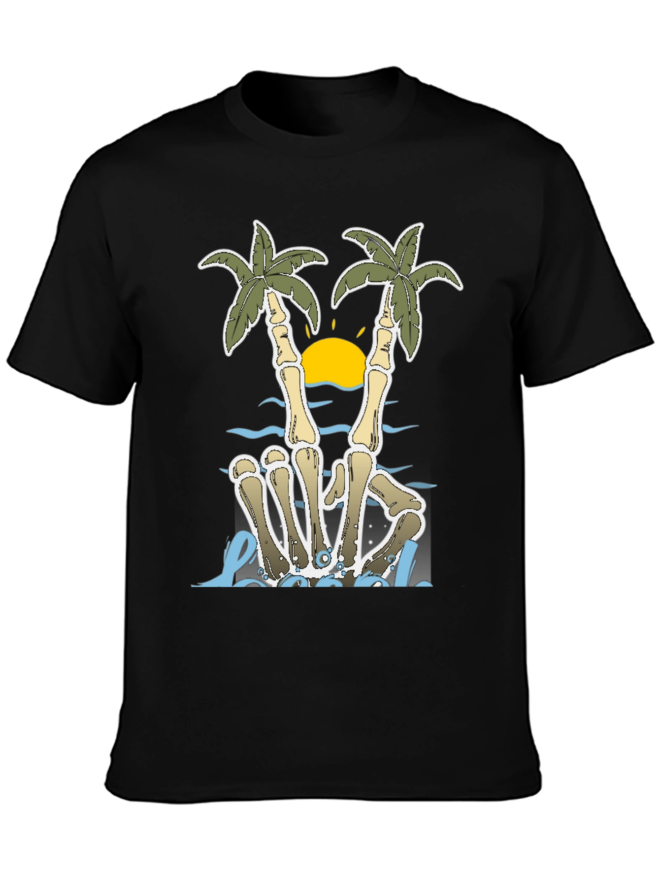Skeleton Palm Tree T-Shirt