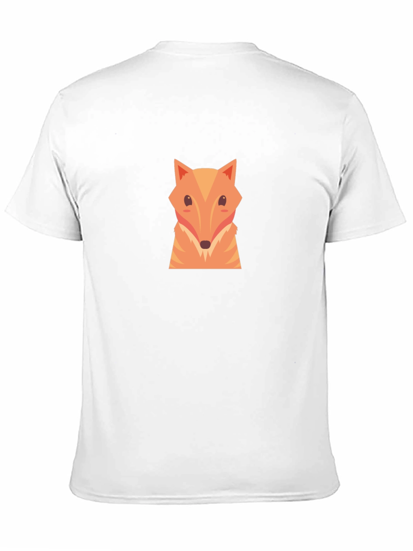 Fox Graphic Print Black T-Shirt
