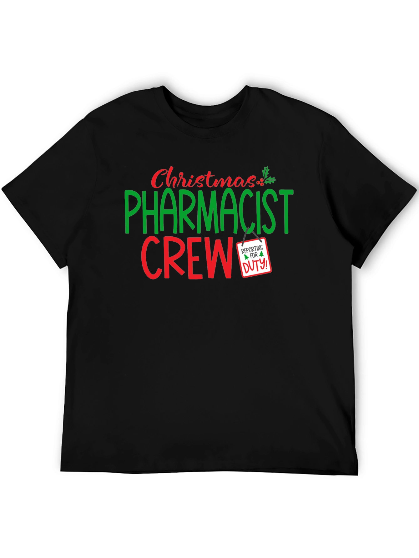 Christmas Pharmacist Crew T-Shirt