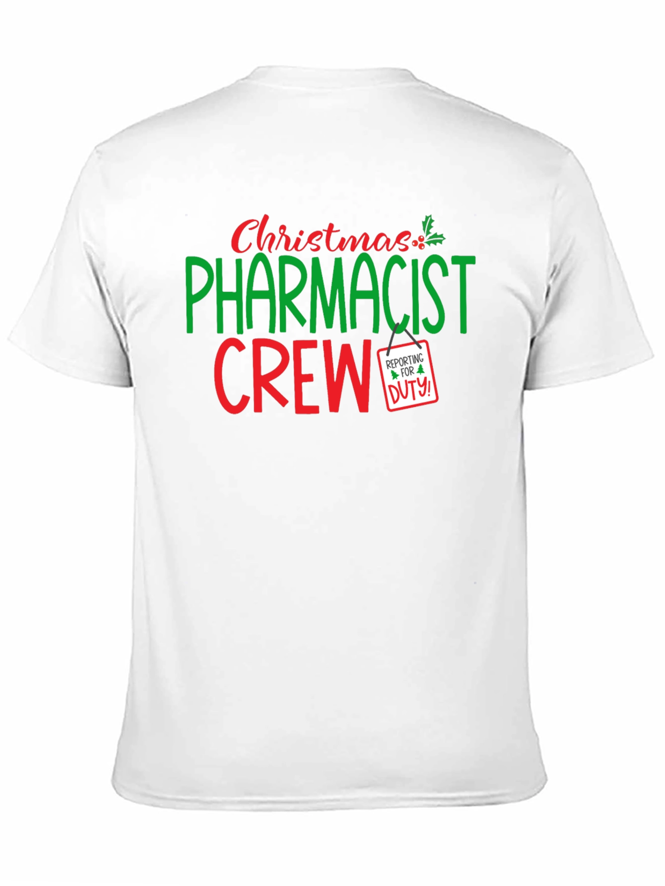 Christmas Pharmacist Crew T-Shirt