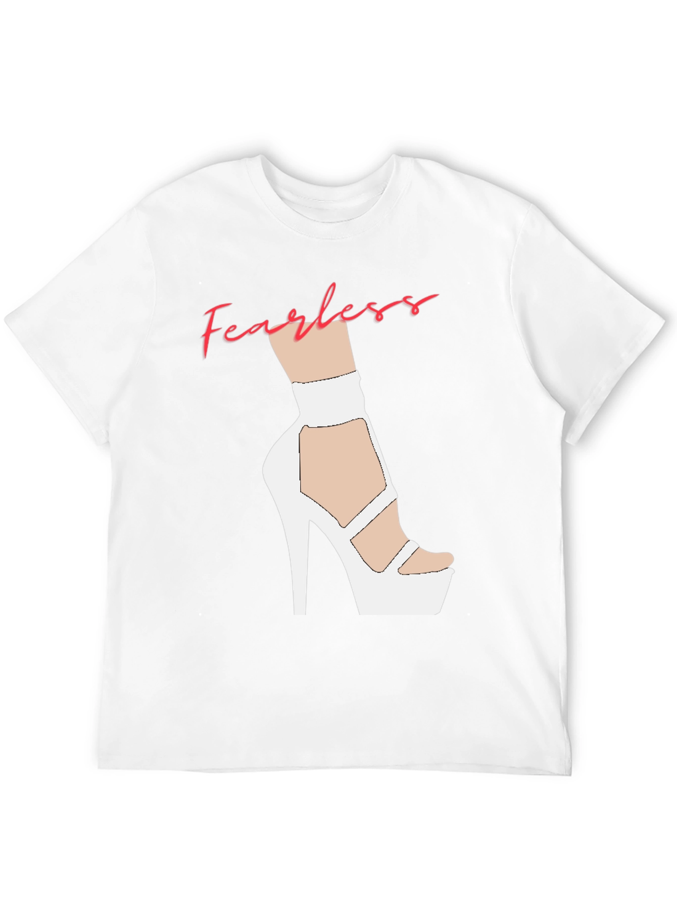 Fearless High Heel Graphic T-Shirt