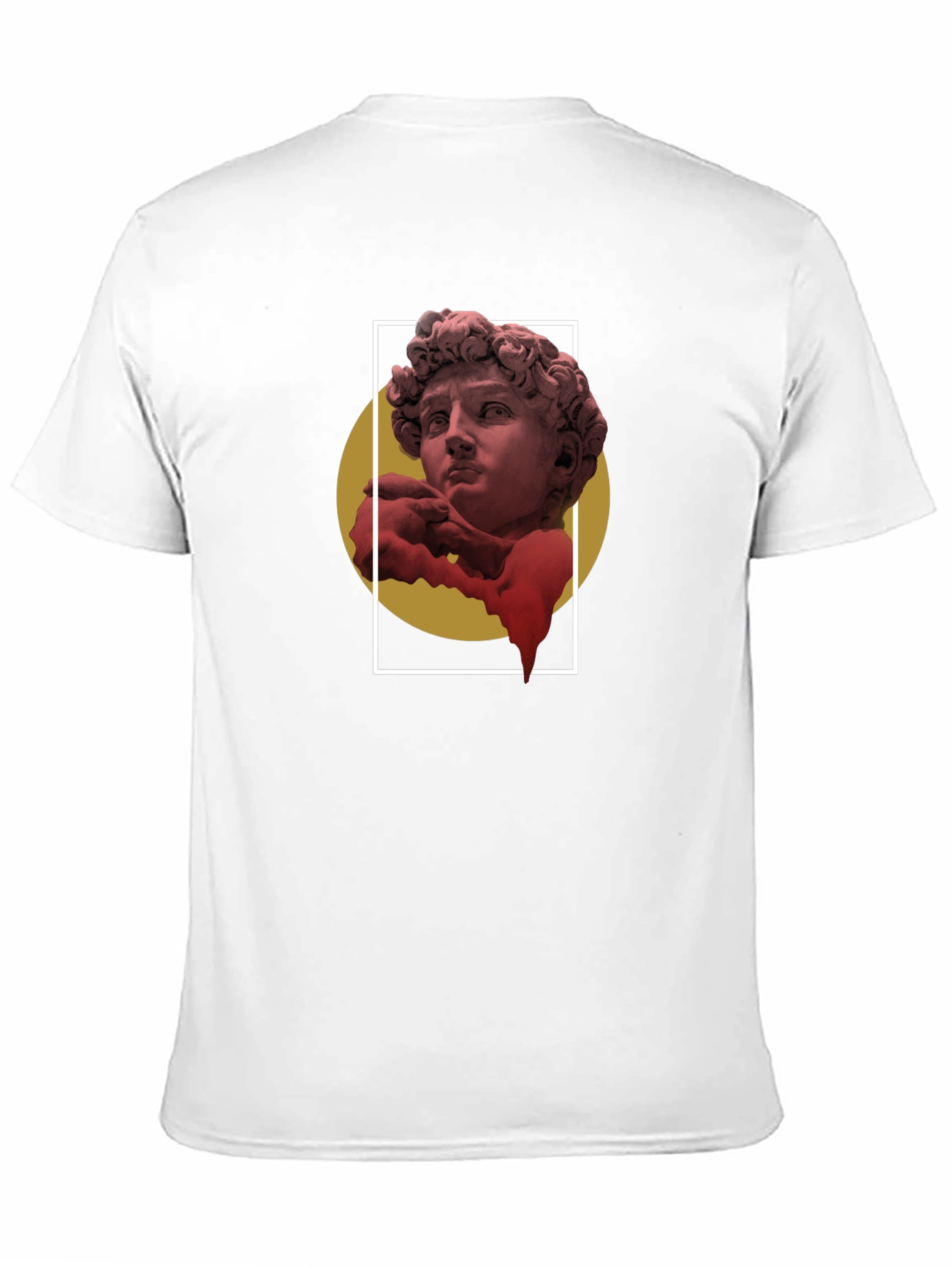 Statue Graphic Black T-Shirt
