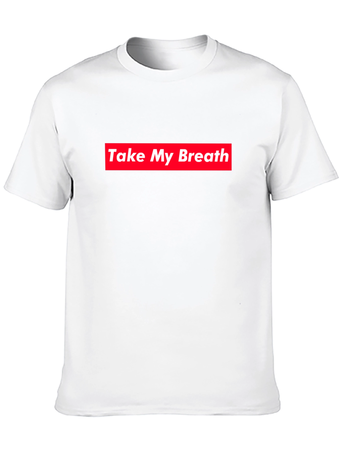 Take My Breath Graphic Tee - Stylish Black T-Shirt