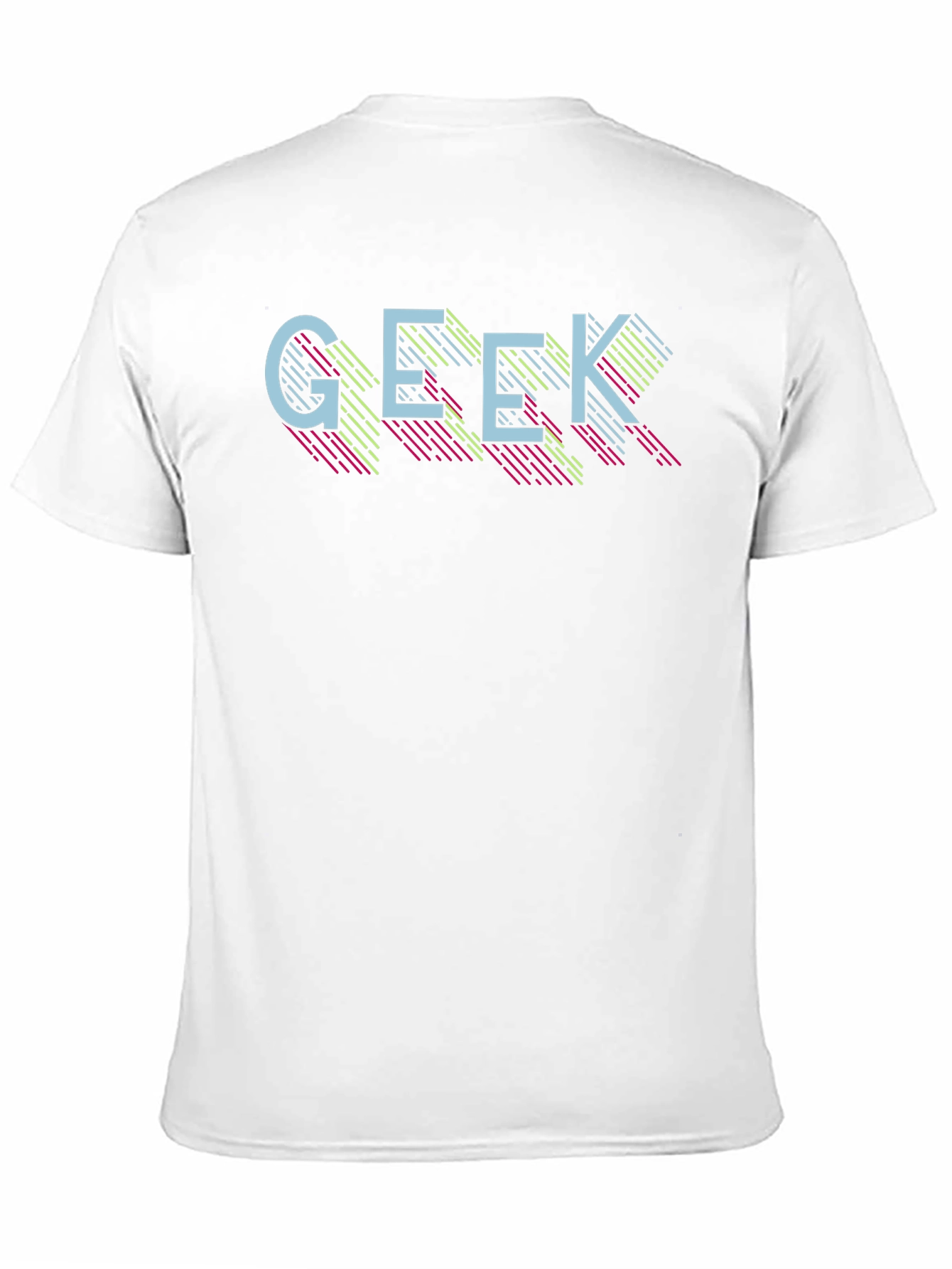 Geek Graphic Tee - Retro Style Black T-Shirt
