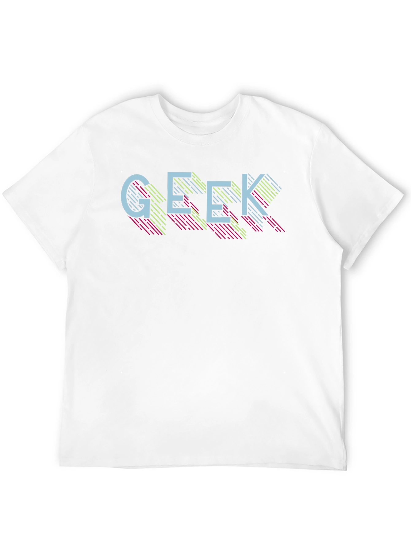 Geek Graphic Tee - Retro Style Black T-Shirt