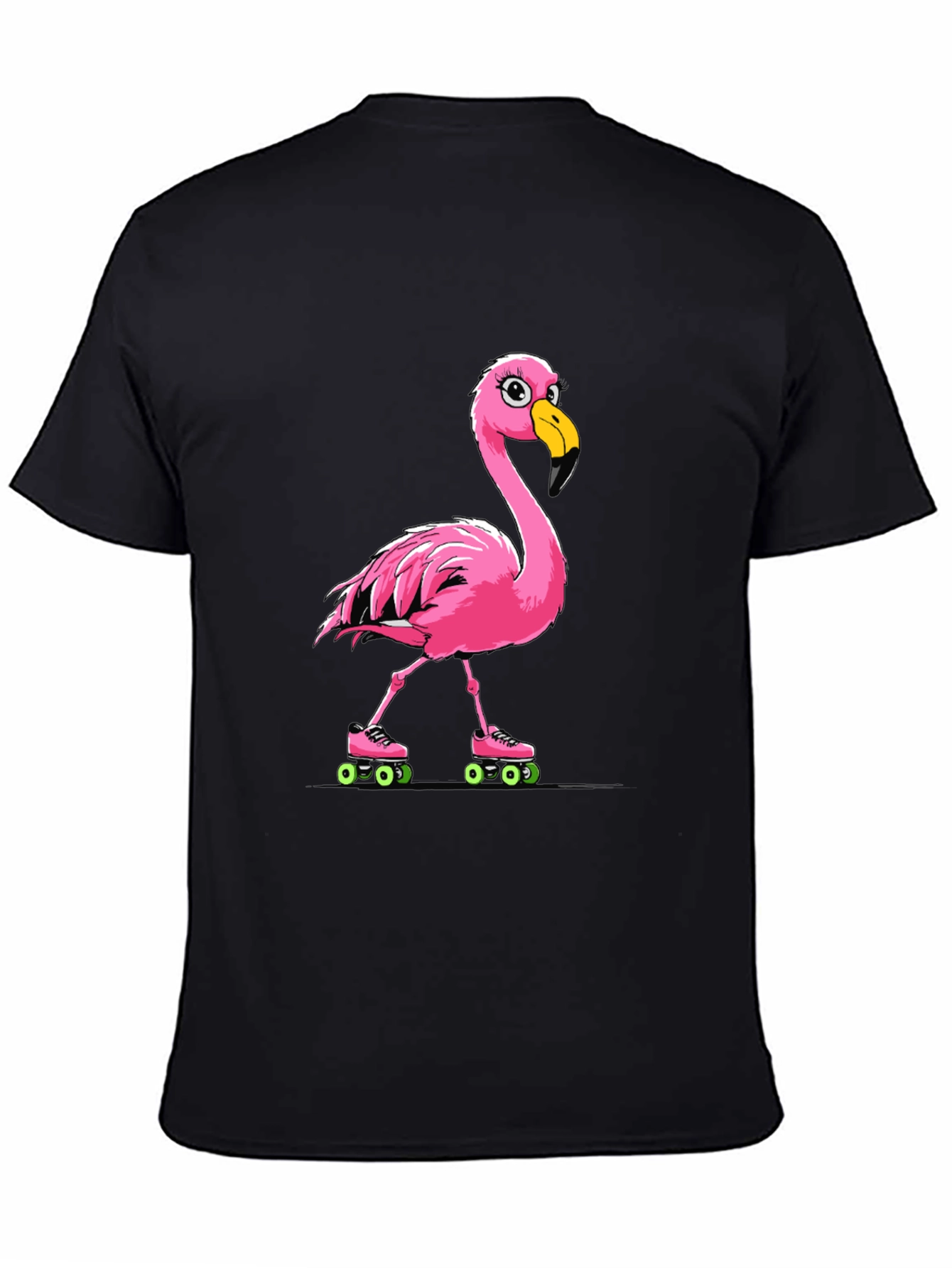 Flamingo Roller Skate T-Shirt