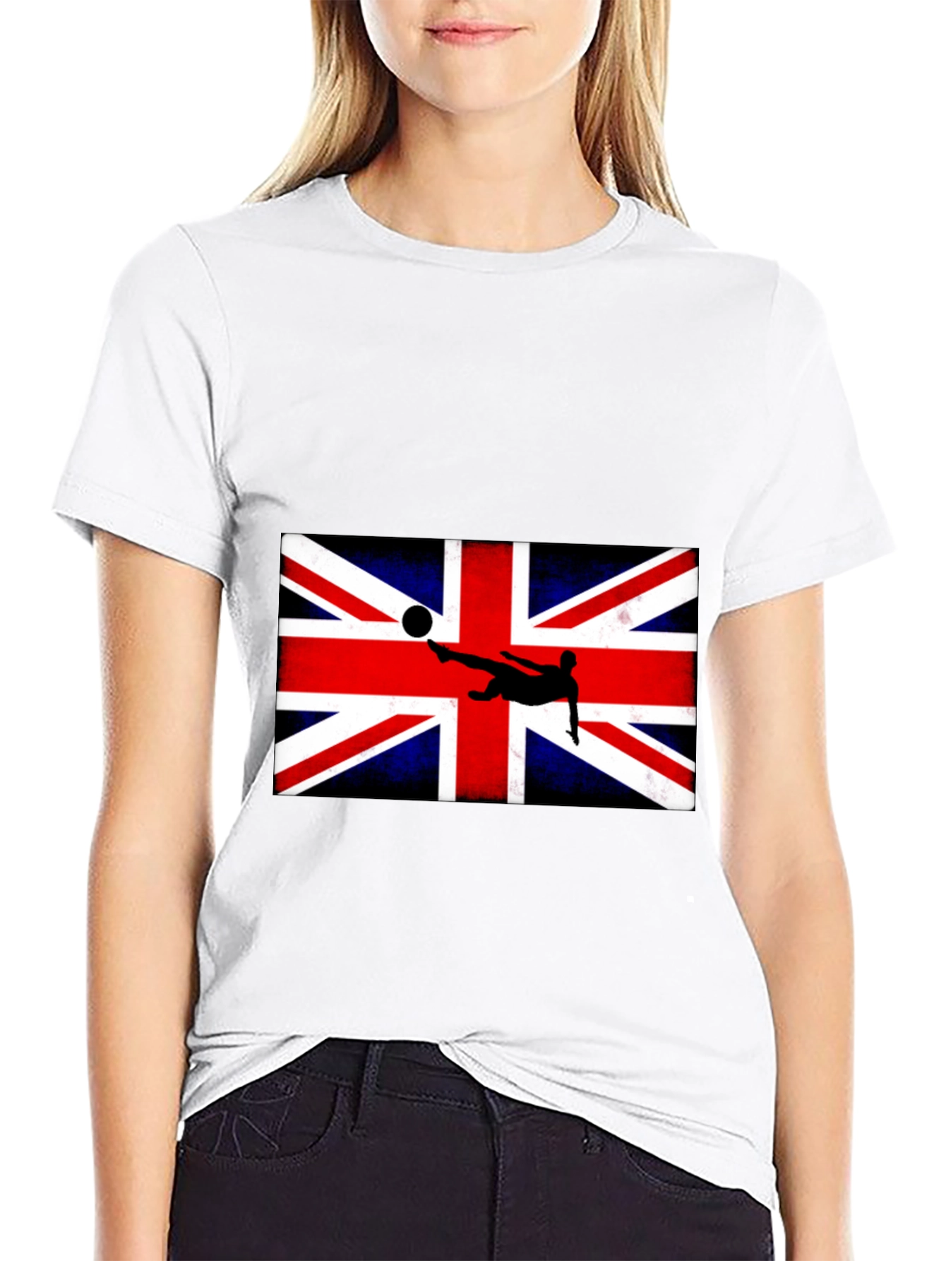 Union Jack Soccer Kick T-Shirt