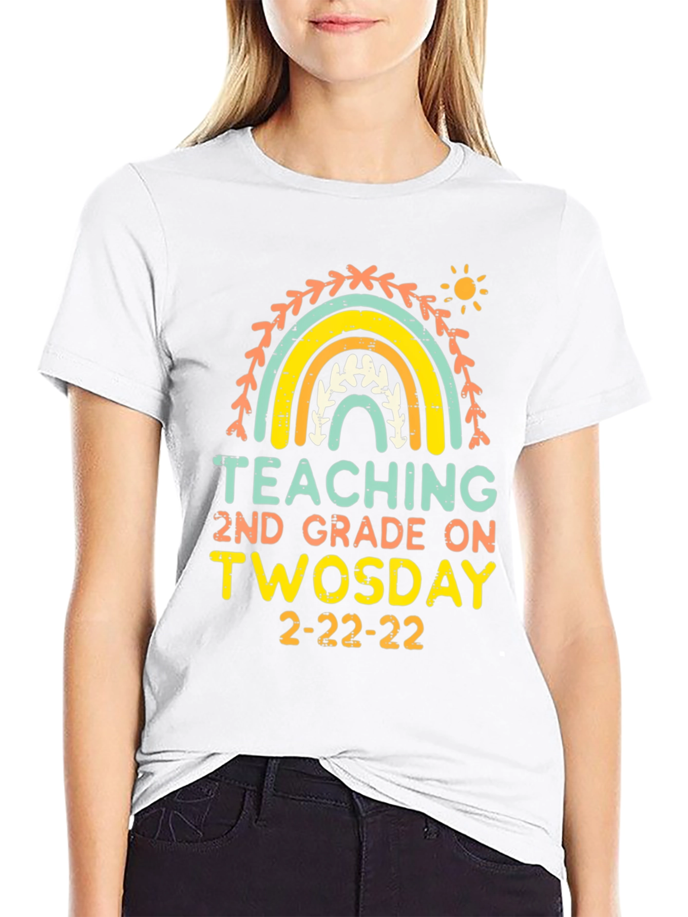 Teaching Twosday 2nd Grade T-Shirt