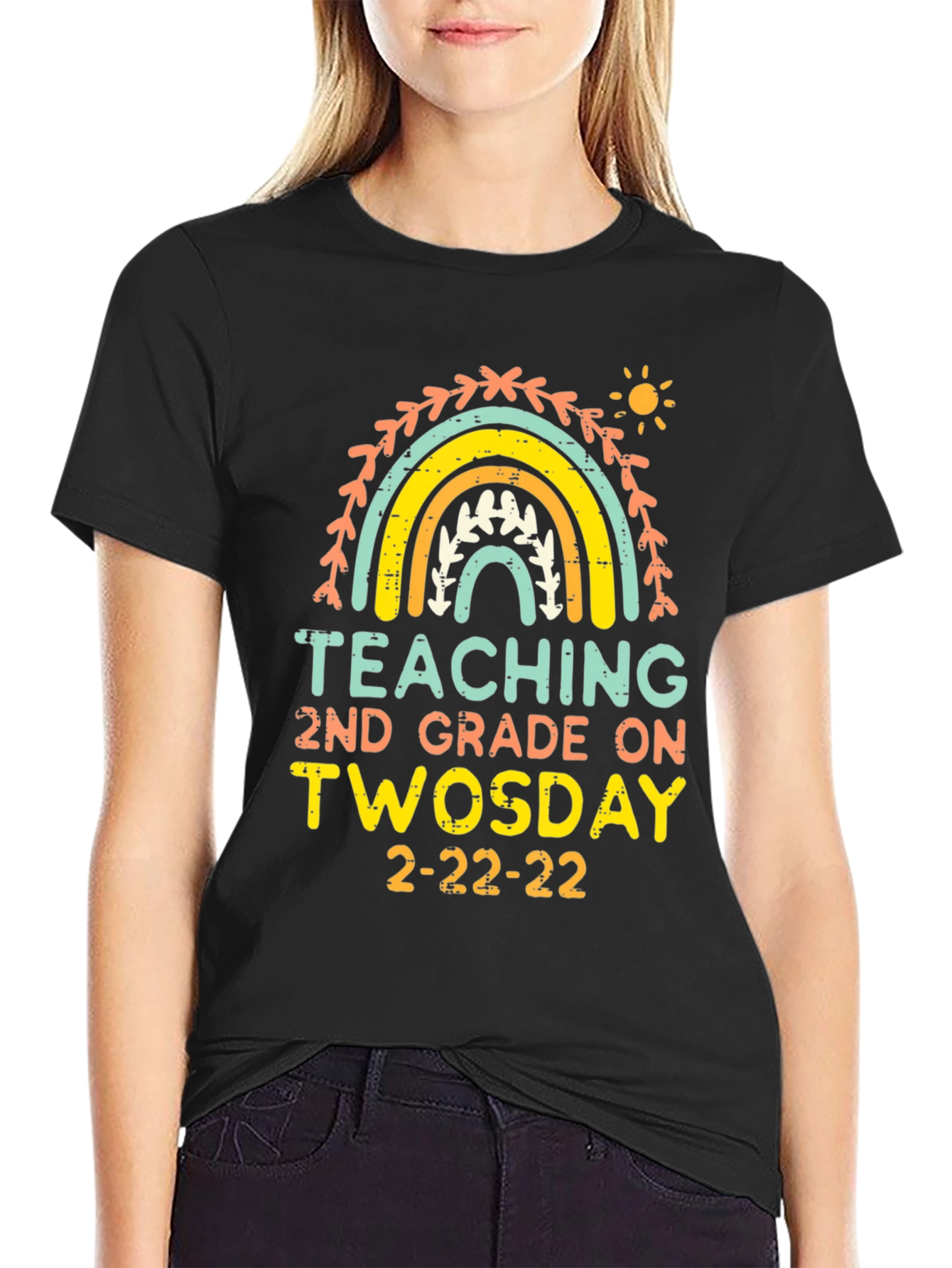 Teaching Twosday 2nd Grade T-Shirt