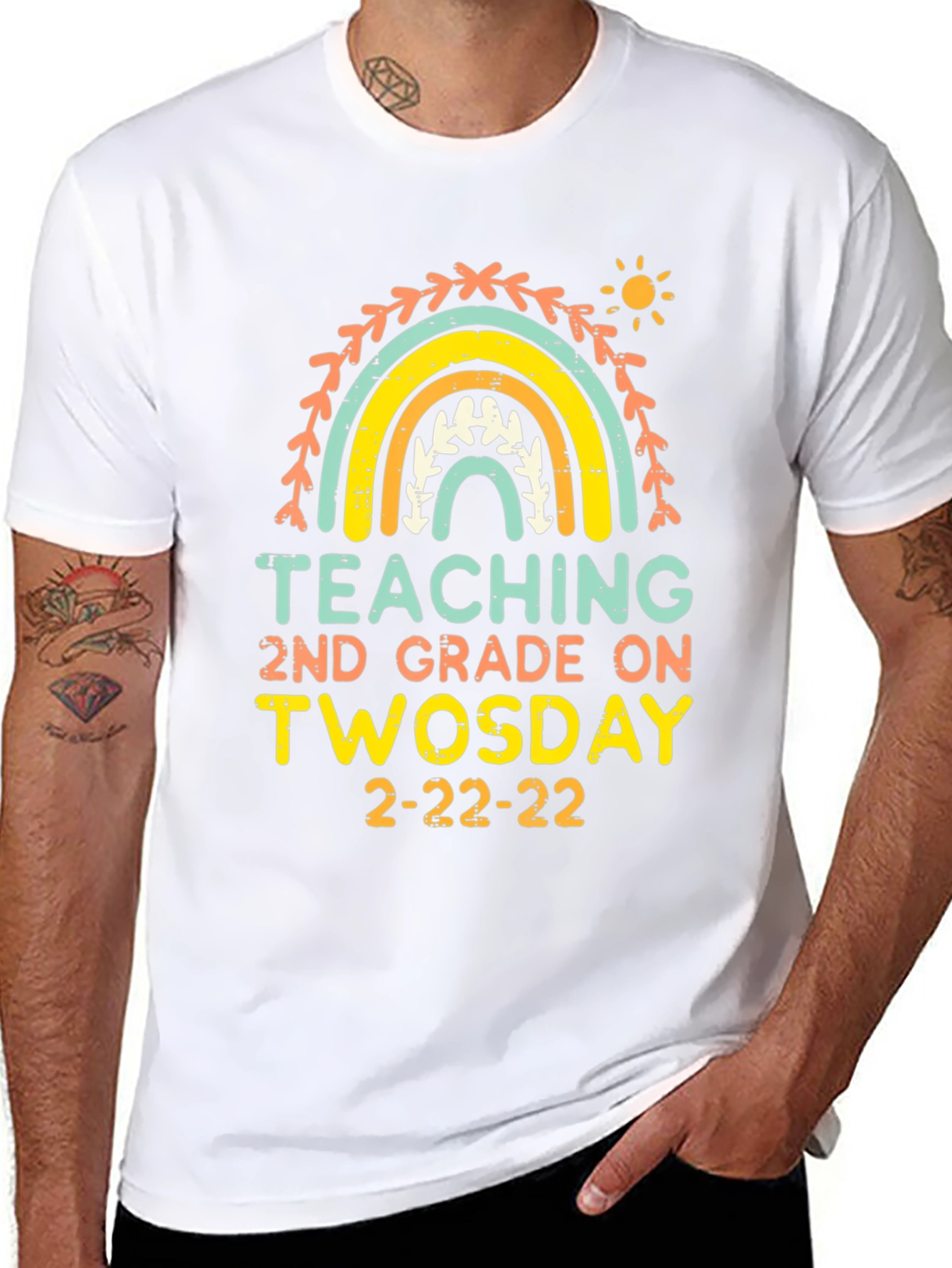 Teaching Twosday 2nd Grade T-Shirt