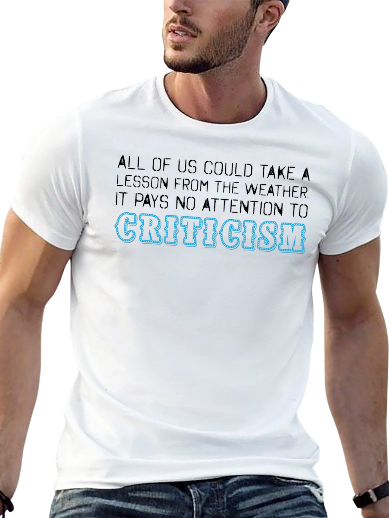 Criticism Weather Graphic T-Shirt