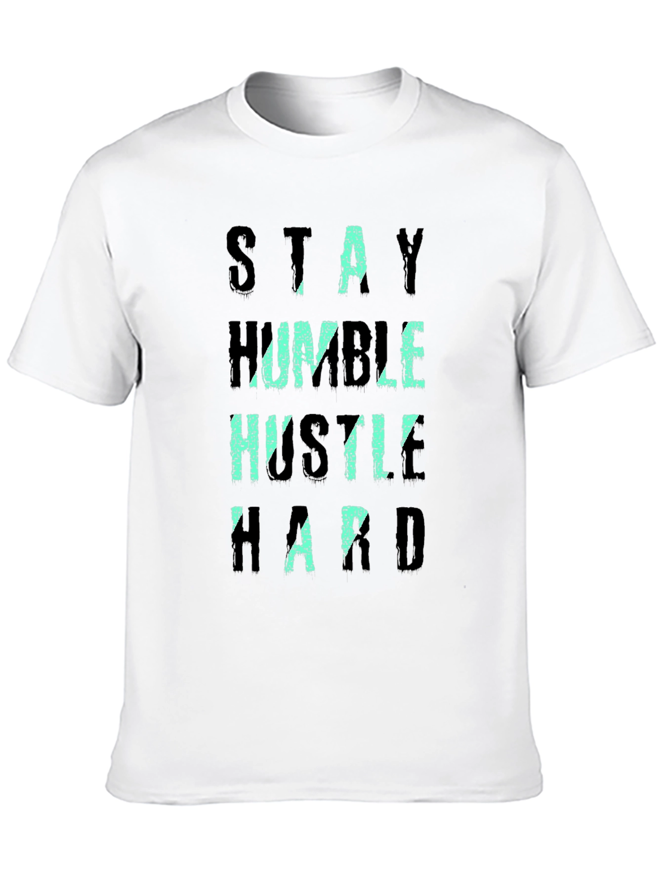 Stay Humble Hustle Hard Black T-Shirt