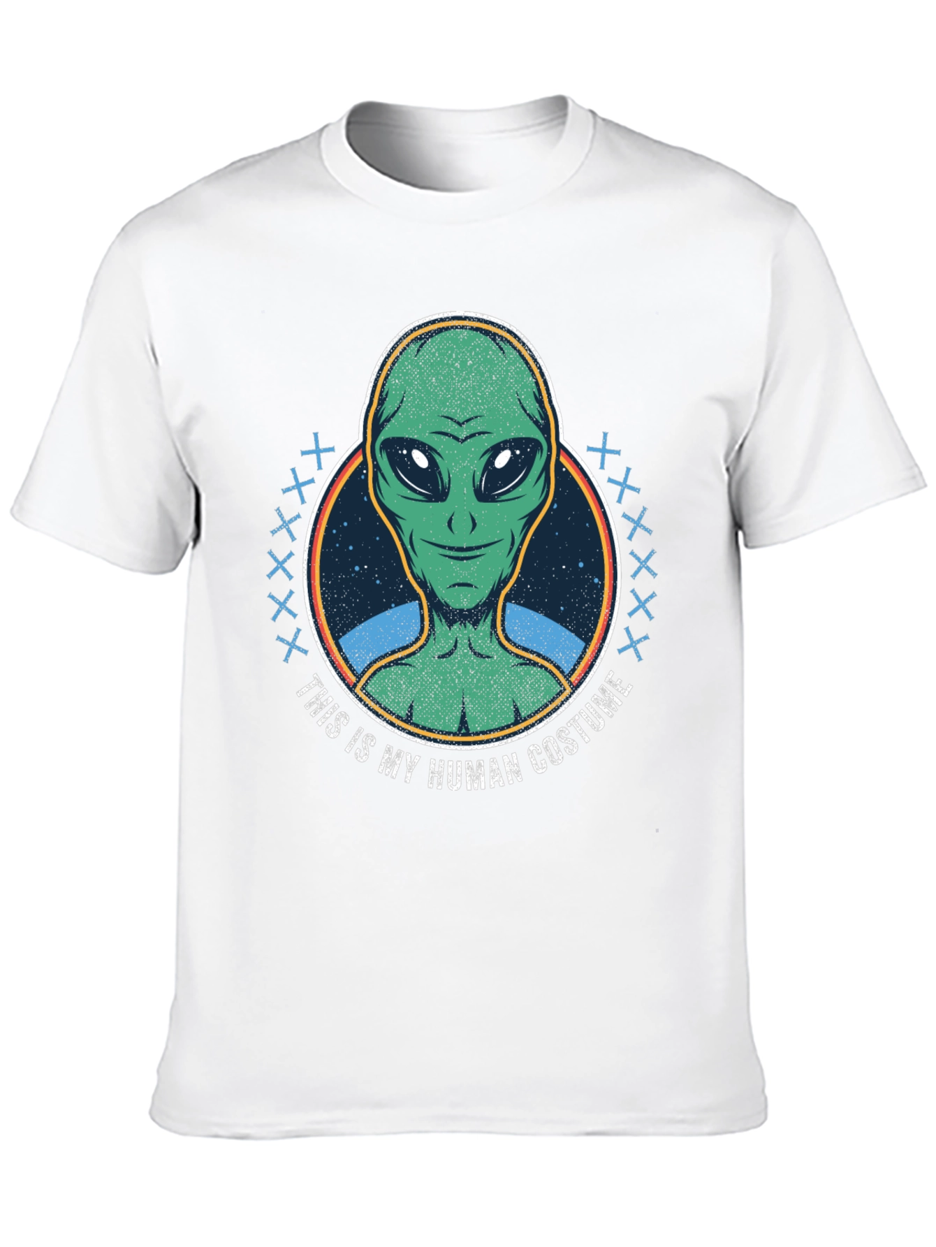 Alien Costume T-Shirt - Funny Sci-Fi Graphic Tee