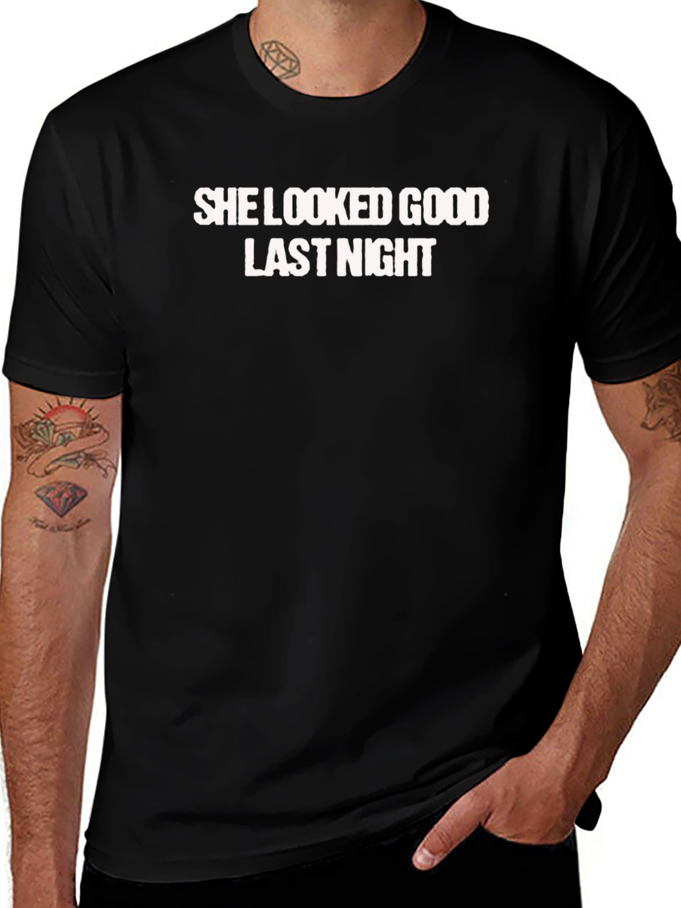She Looked Good Last Night Graphic Tee