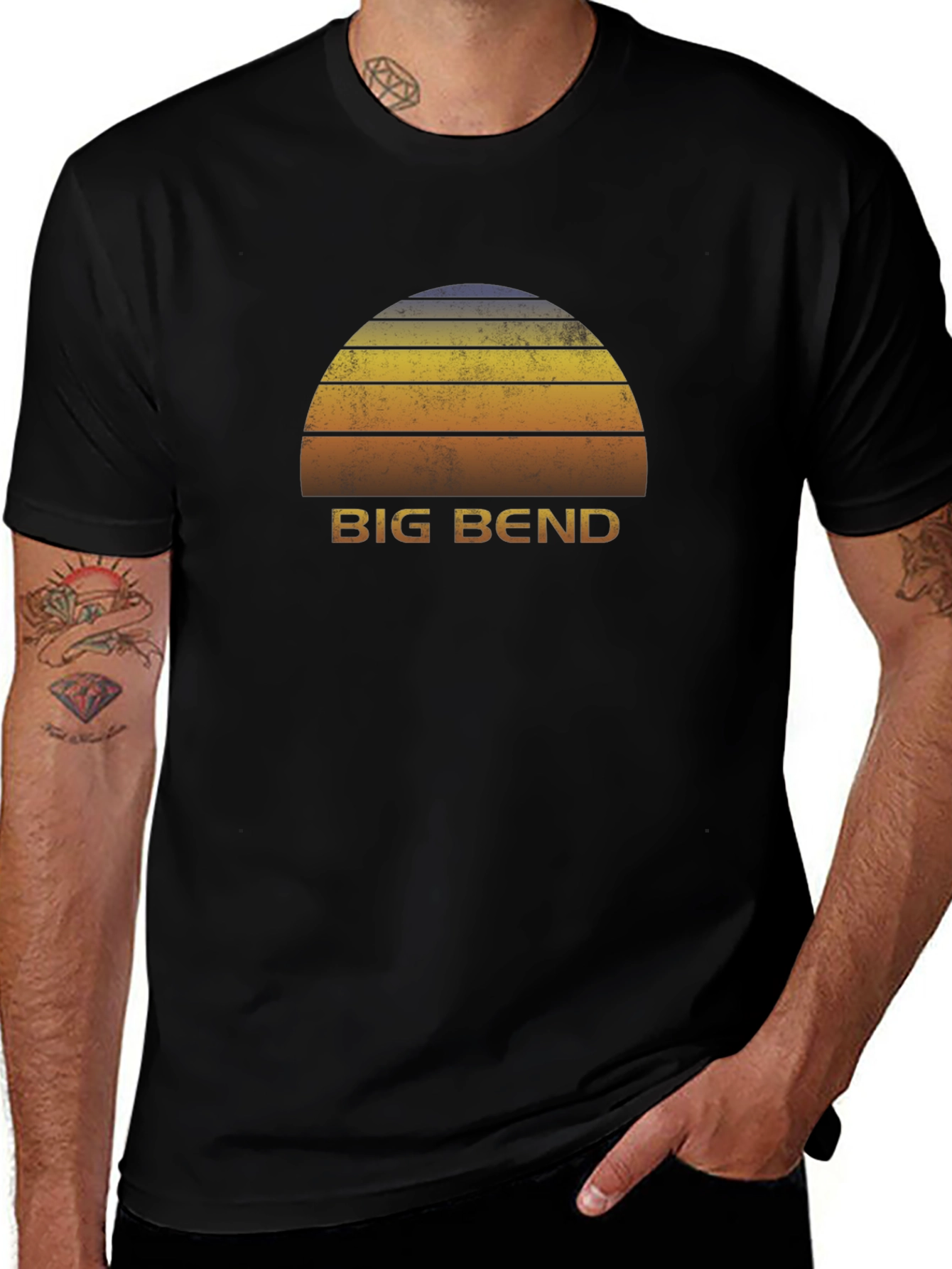 Big Bend Retro Sunset T-Shirt