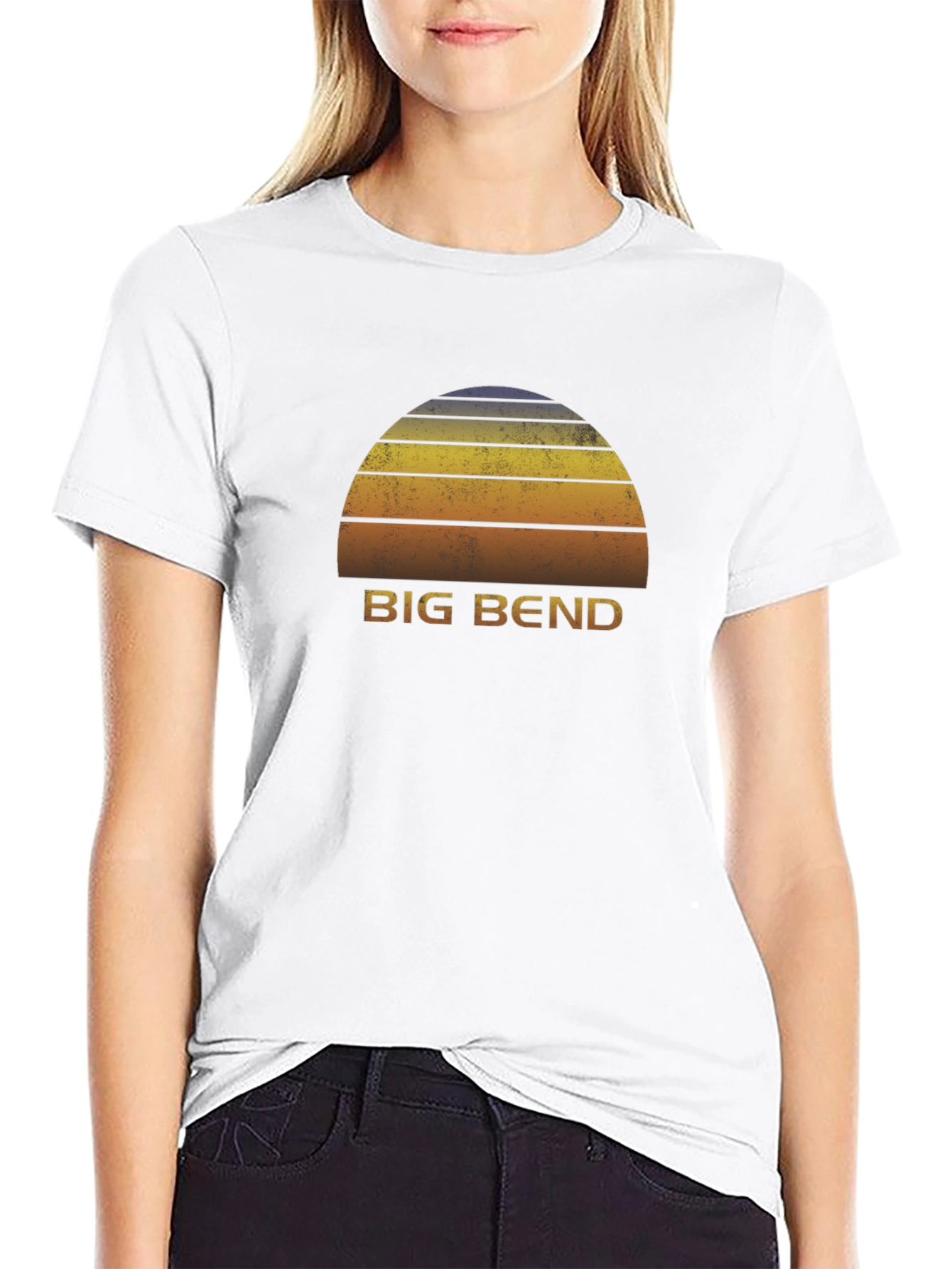 Big Bend Retro Sunset T-Shirt