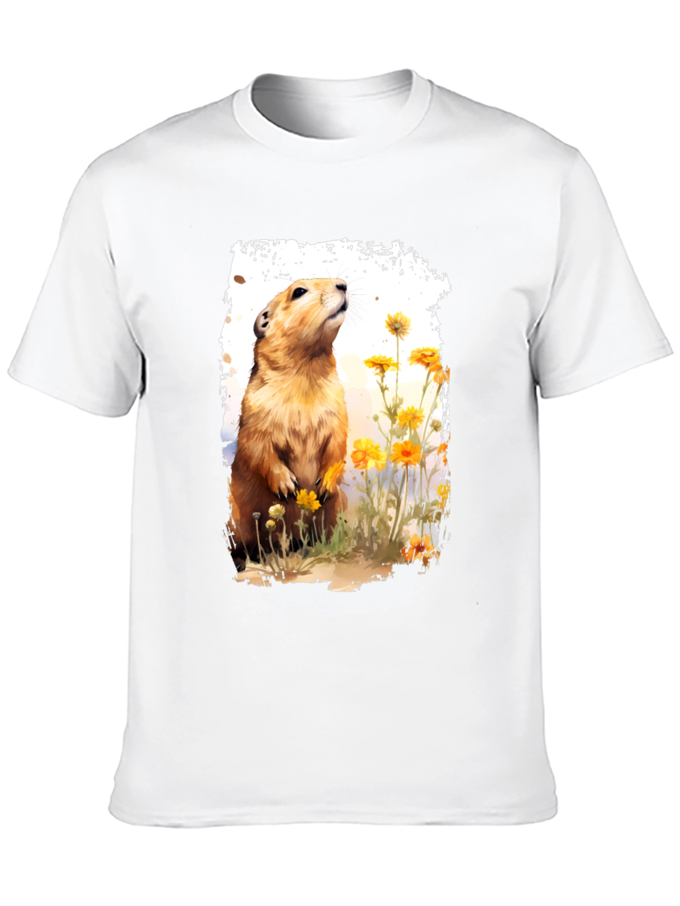 Prairie Dog Graphic T-Shirt - Nature Lover Tee