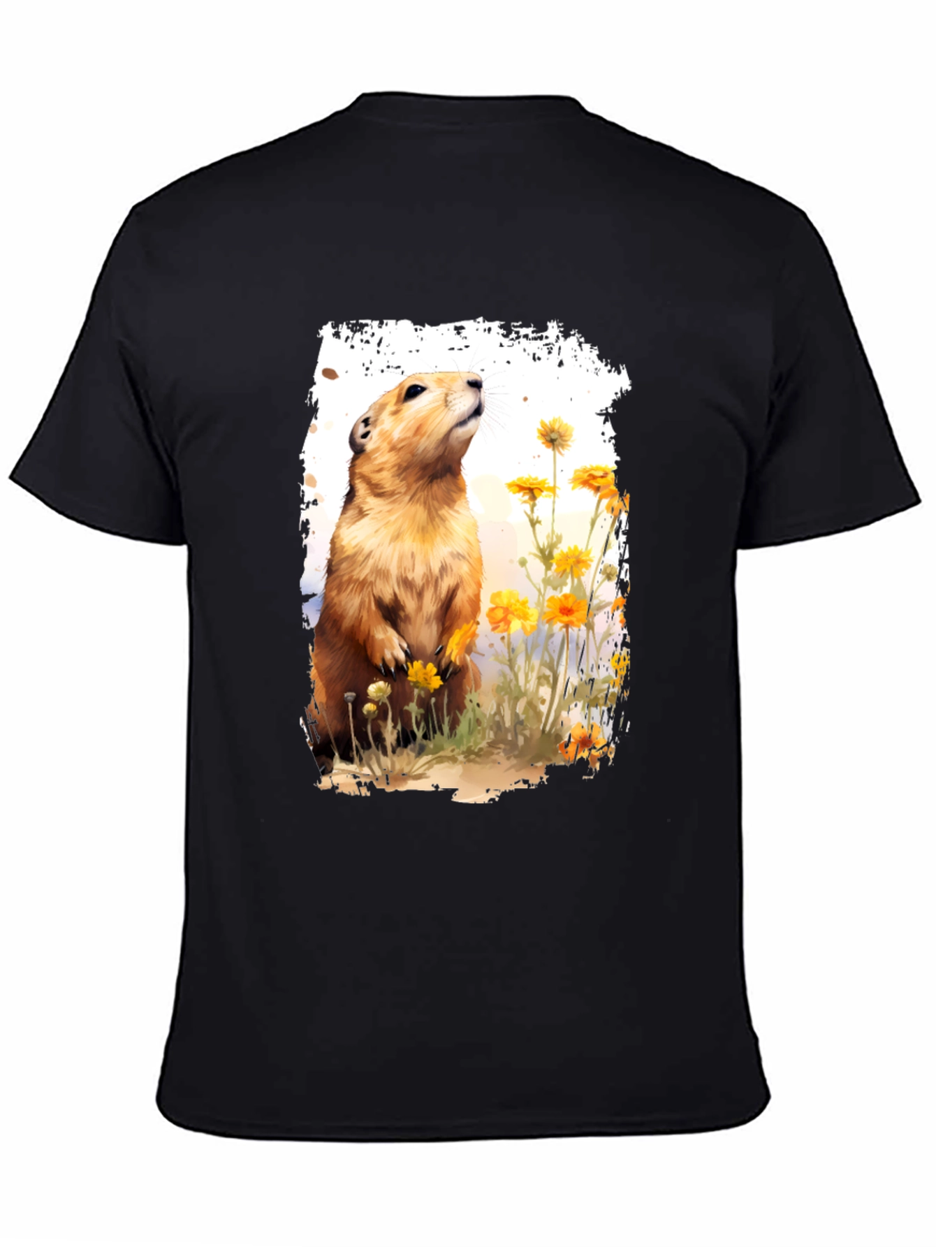 Prairie Dog Graphic T-Shirt - Nature Lover Tee
