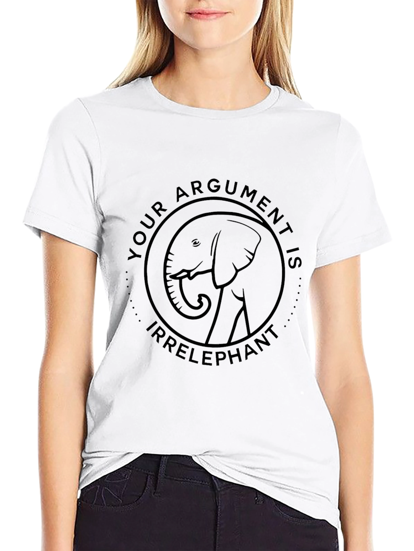 Irrelephant T-Shirt: Funny Argument Tee