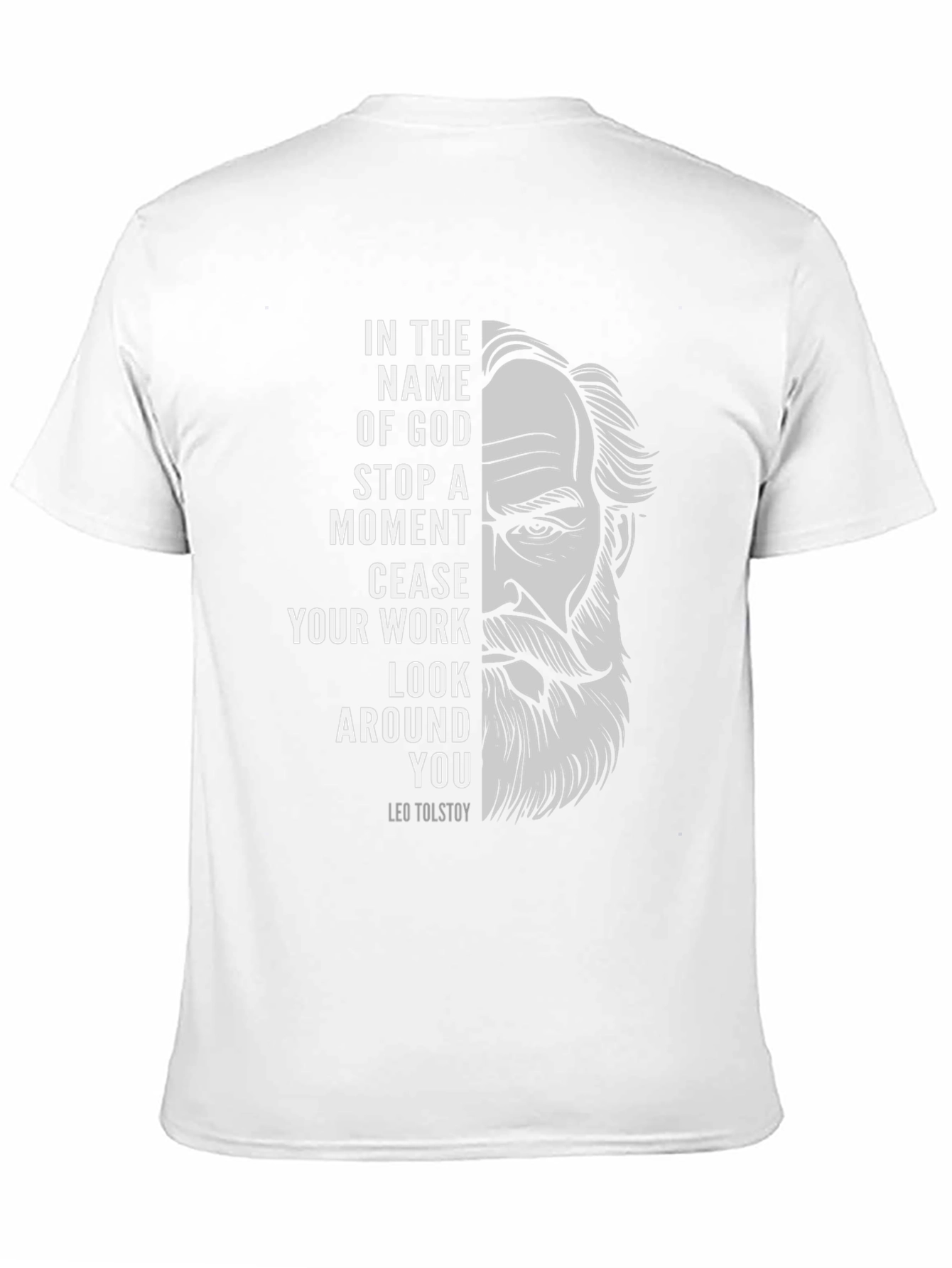 Leo Tolstoy Quote Graphic T-Shirt